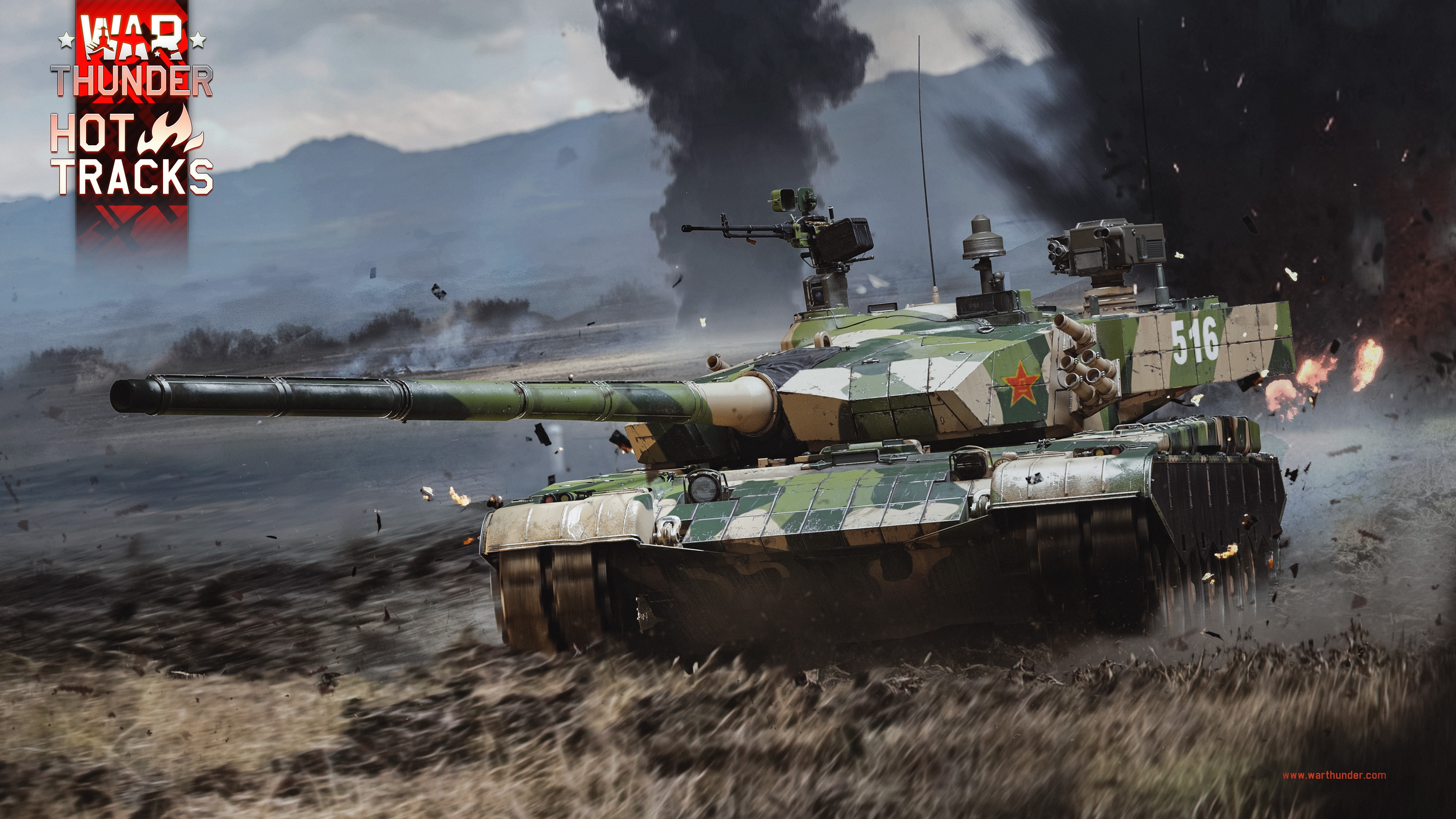 War Thunder ZTZ-99 Tank HD Wallpaper