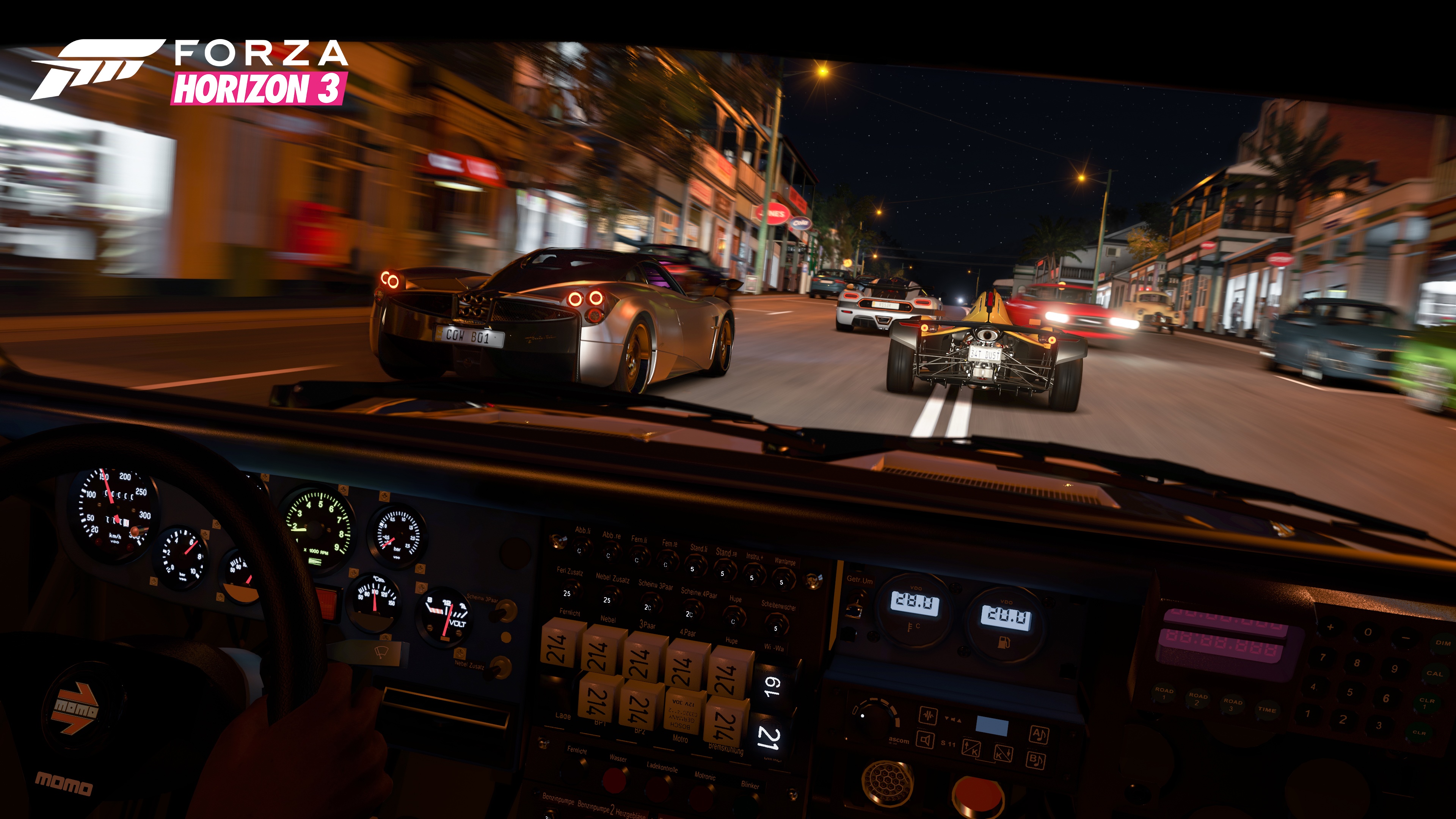 Forza Horizon 3 Night Racing HD Wallpaper