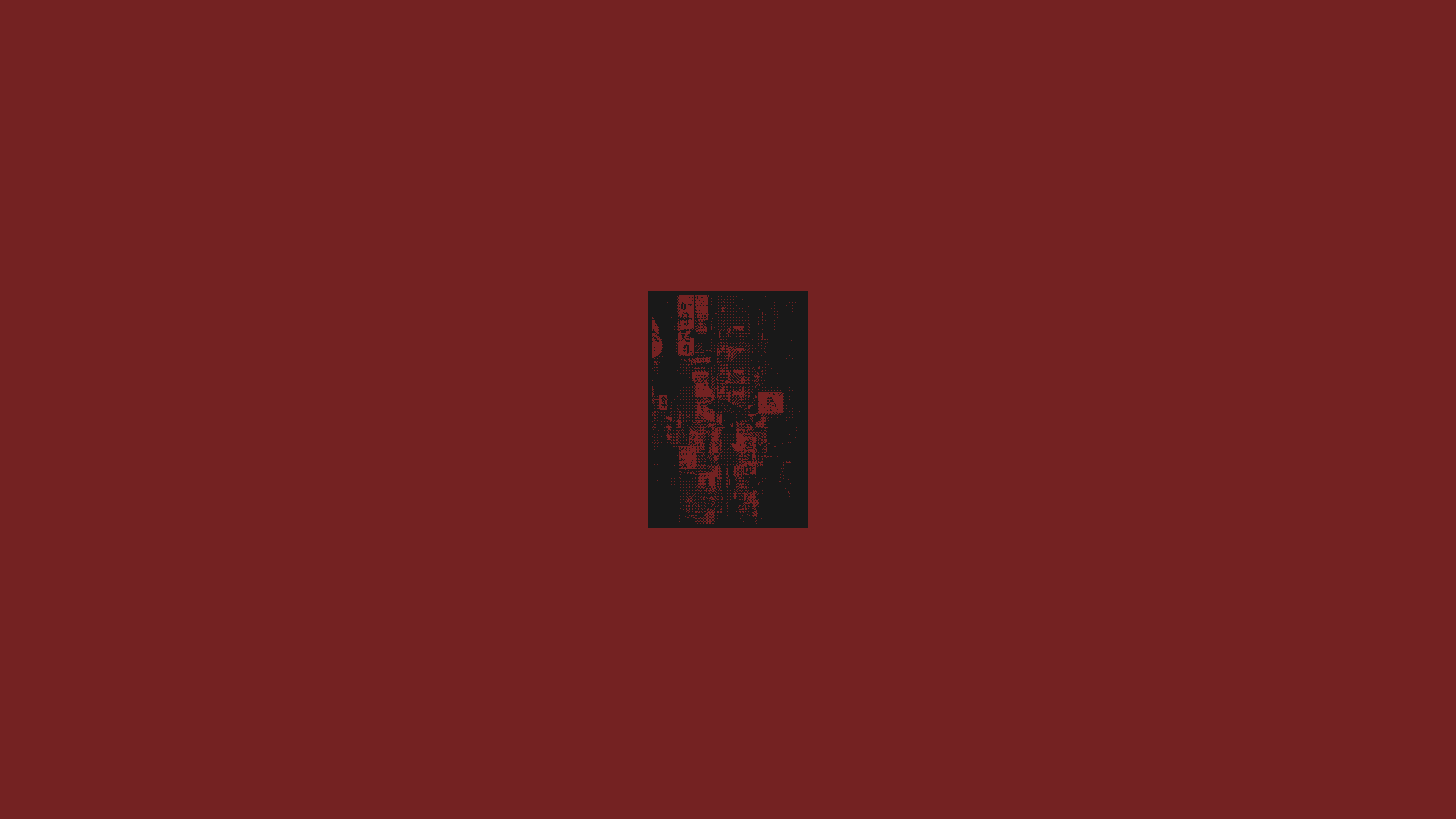 4K abstract red background with dark elements HD Wallpaper
