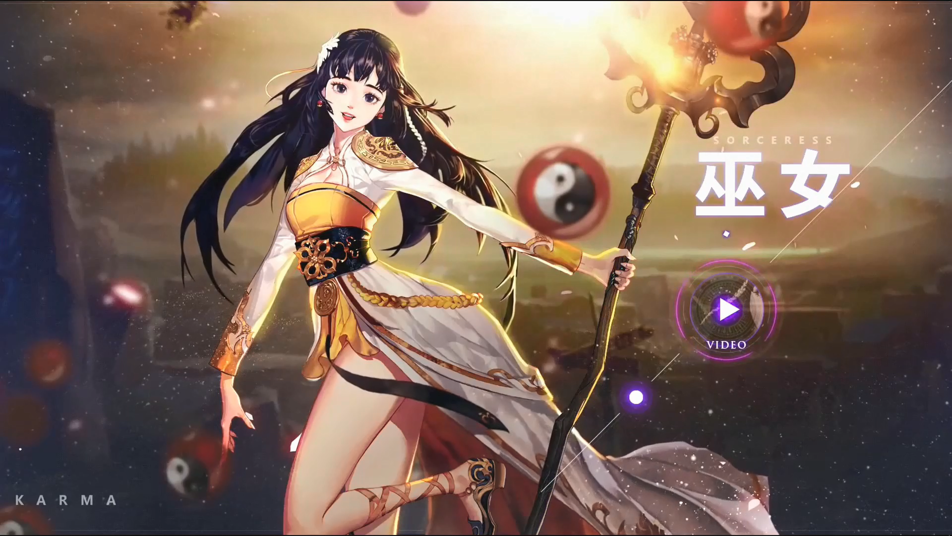Sorceress from Dungeon and Fighter HD Wallpaper