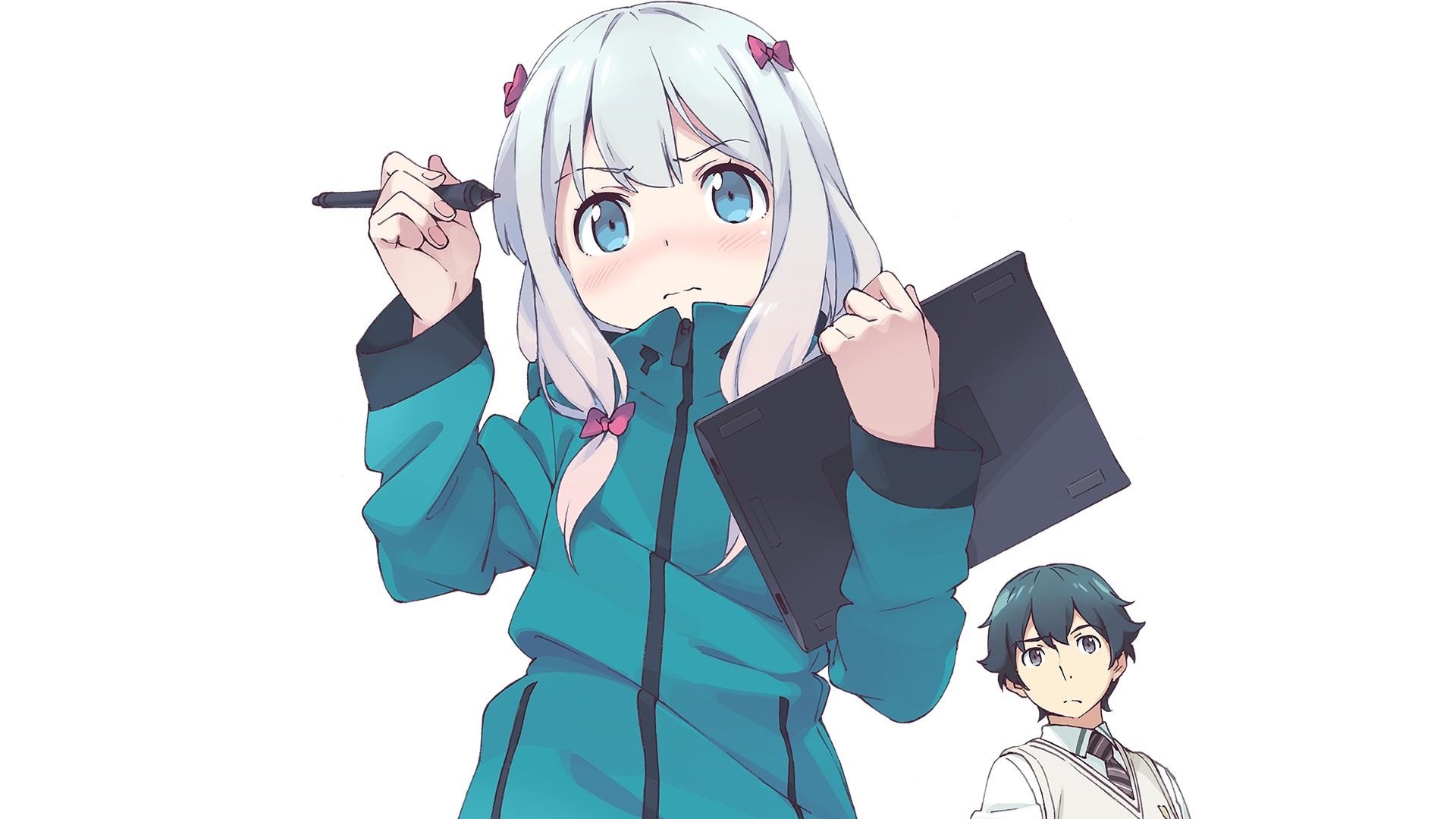 Sagiri Izumi and Masamune Izumi from Eromanga-sensei HD Wallpaper