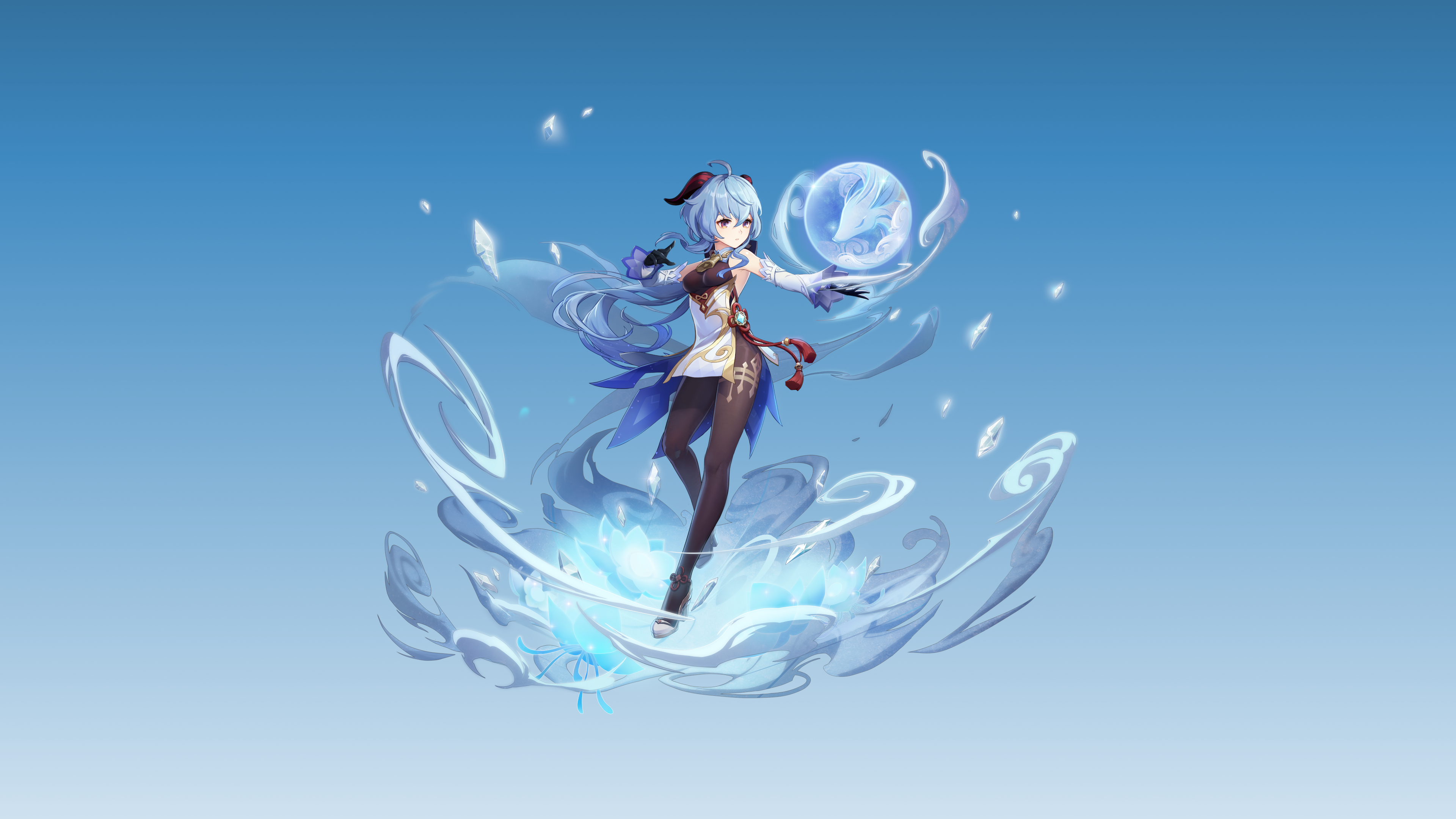 Genshin Impact: Ganyu HD Wallpaper