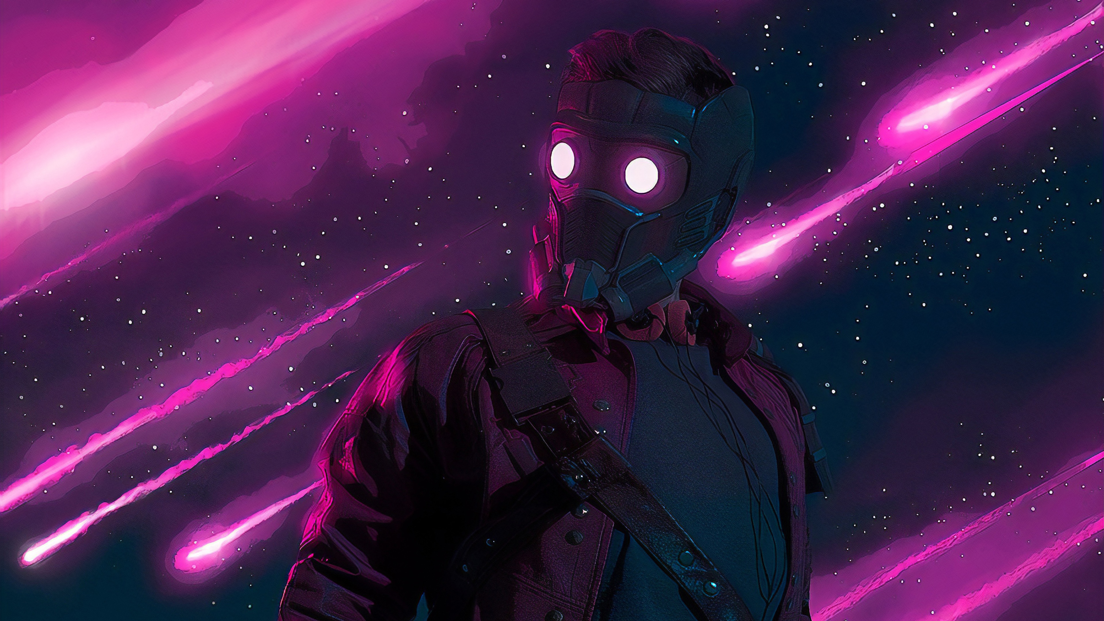 4K Star-Lord from Guardians of the Galaxy HD Wallpaper