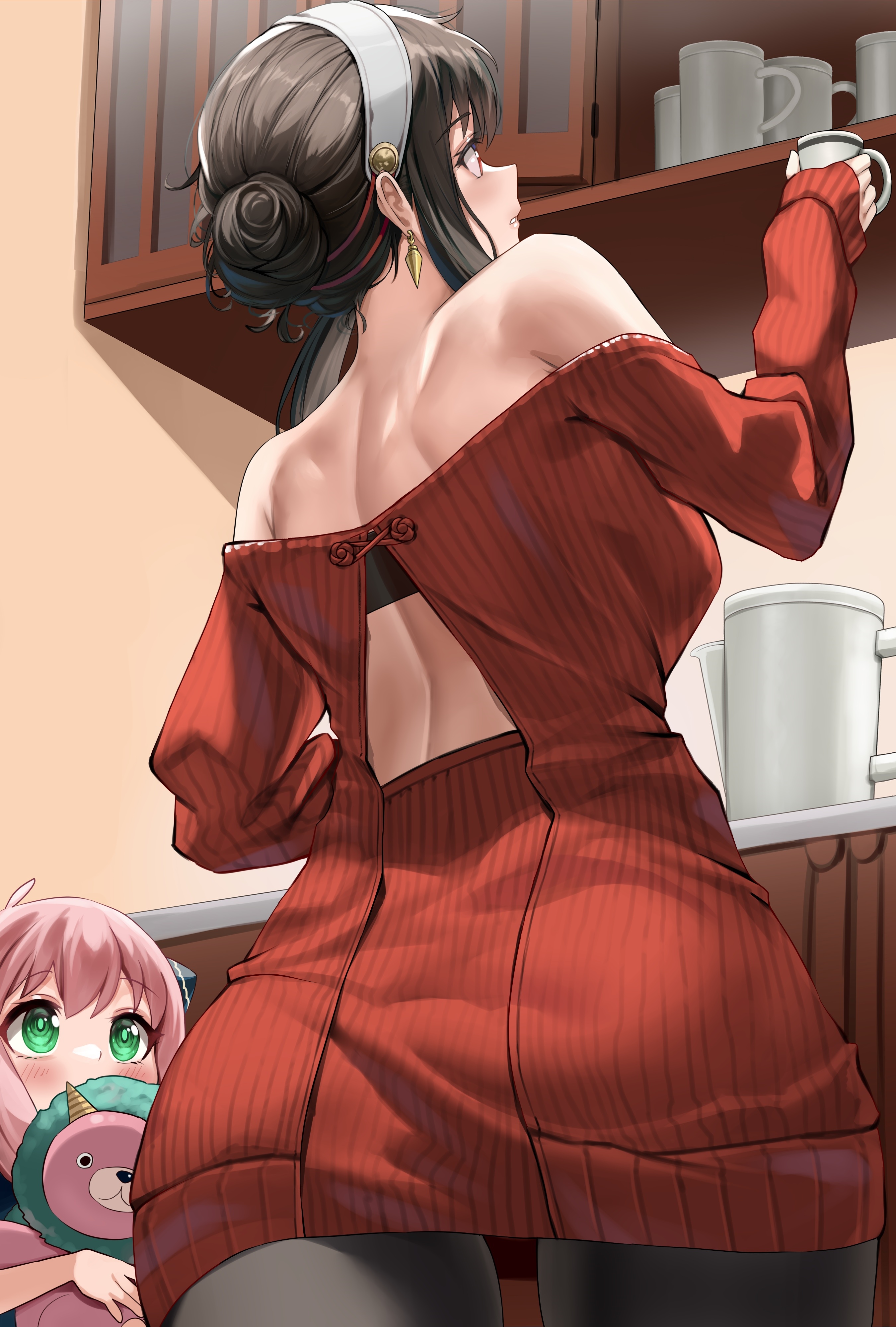 Yor Forger and Anya Forger from Spy x Family HD Phone Wallpaper