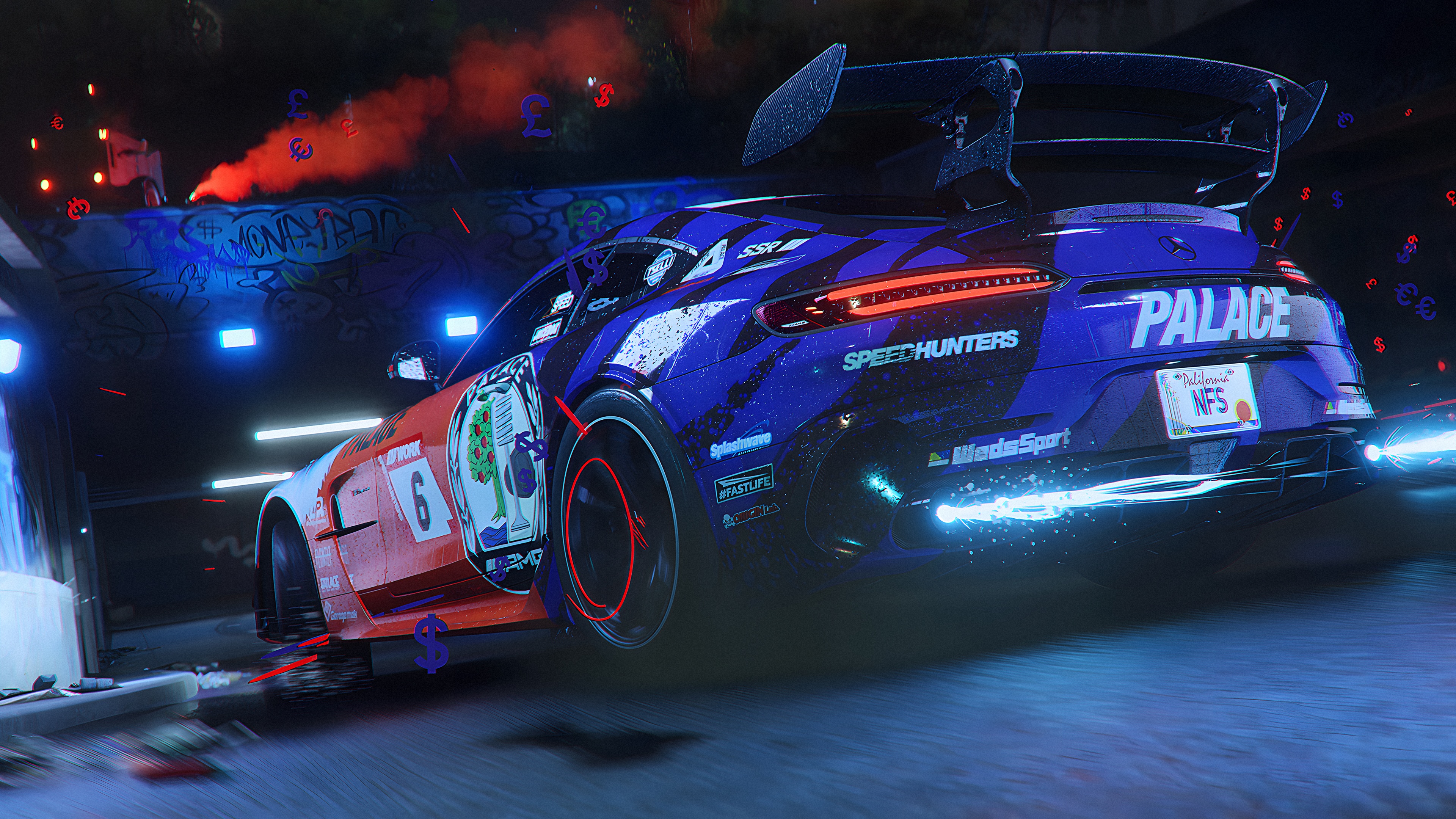 Need for Speed Unbound Mercedes-AMG GT HD Wallpaper