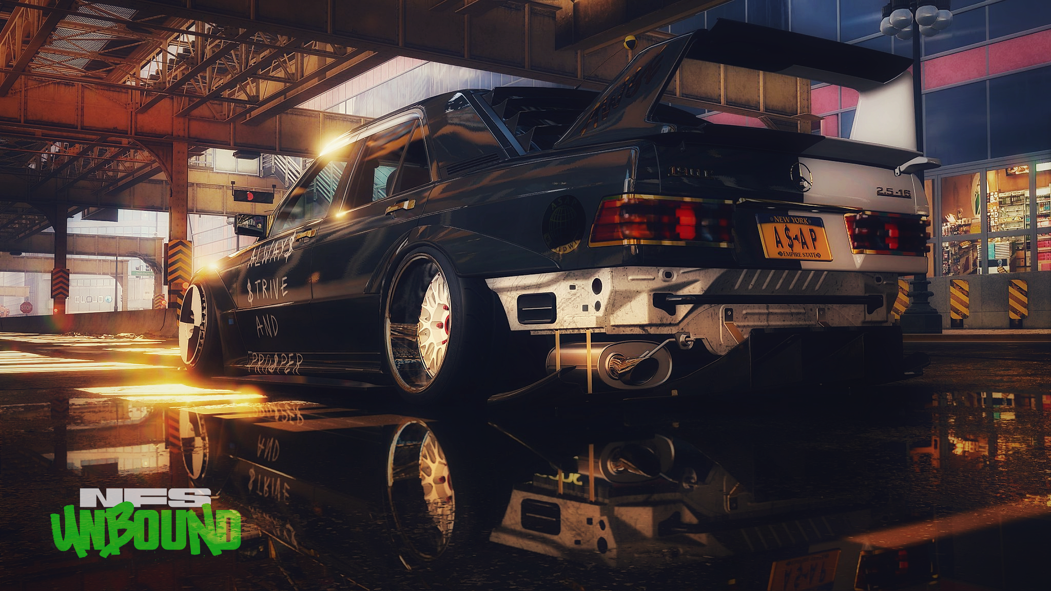 Need for Speed Unbound 4K Custom Mercedes HD Wallpaper