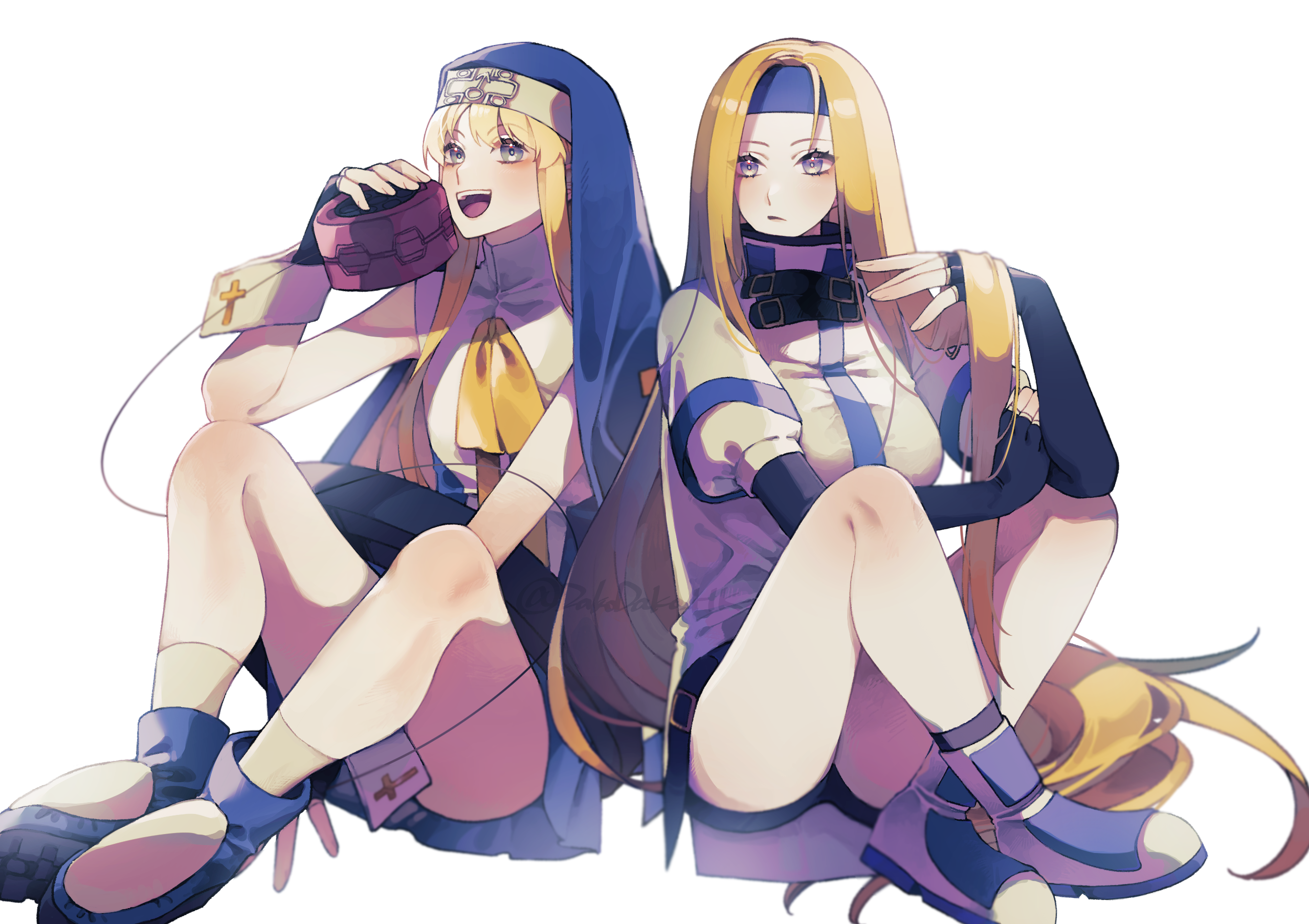 Guilty Gear Bridget and Millia Rage HD Wallpaper
