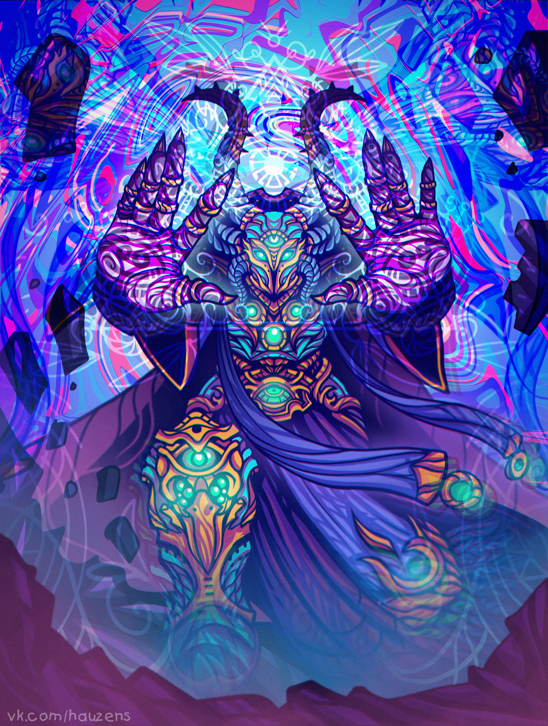 Ahriman, Thousand Sons Psyker in Warhammer 40,000 HD Phone Wallpaper