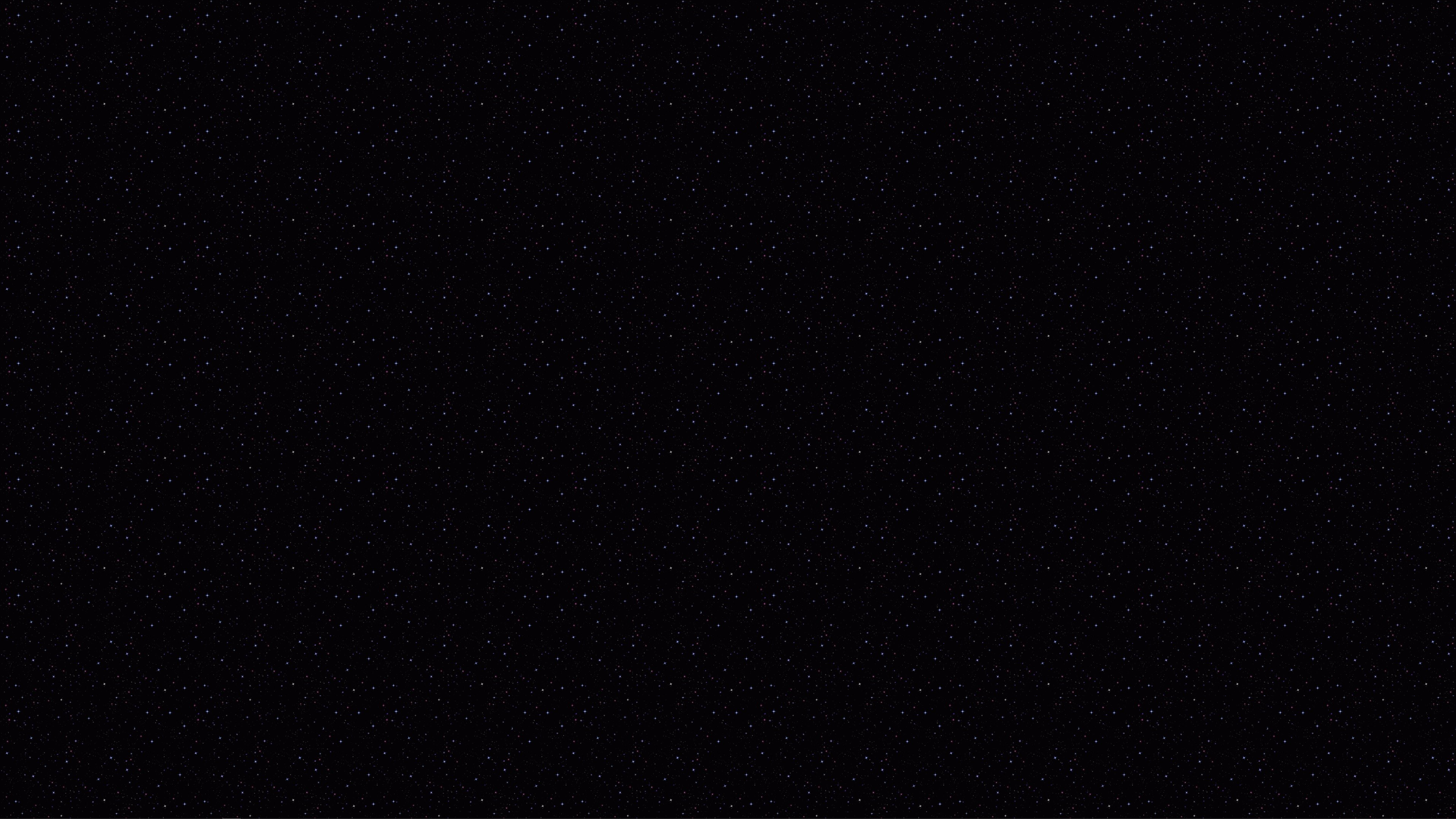 4K Galaxy with Stars on Black Background HD Wallpaper