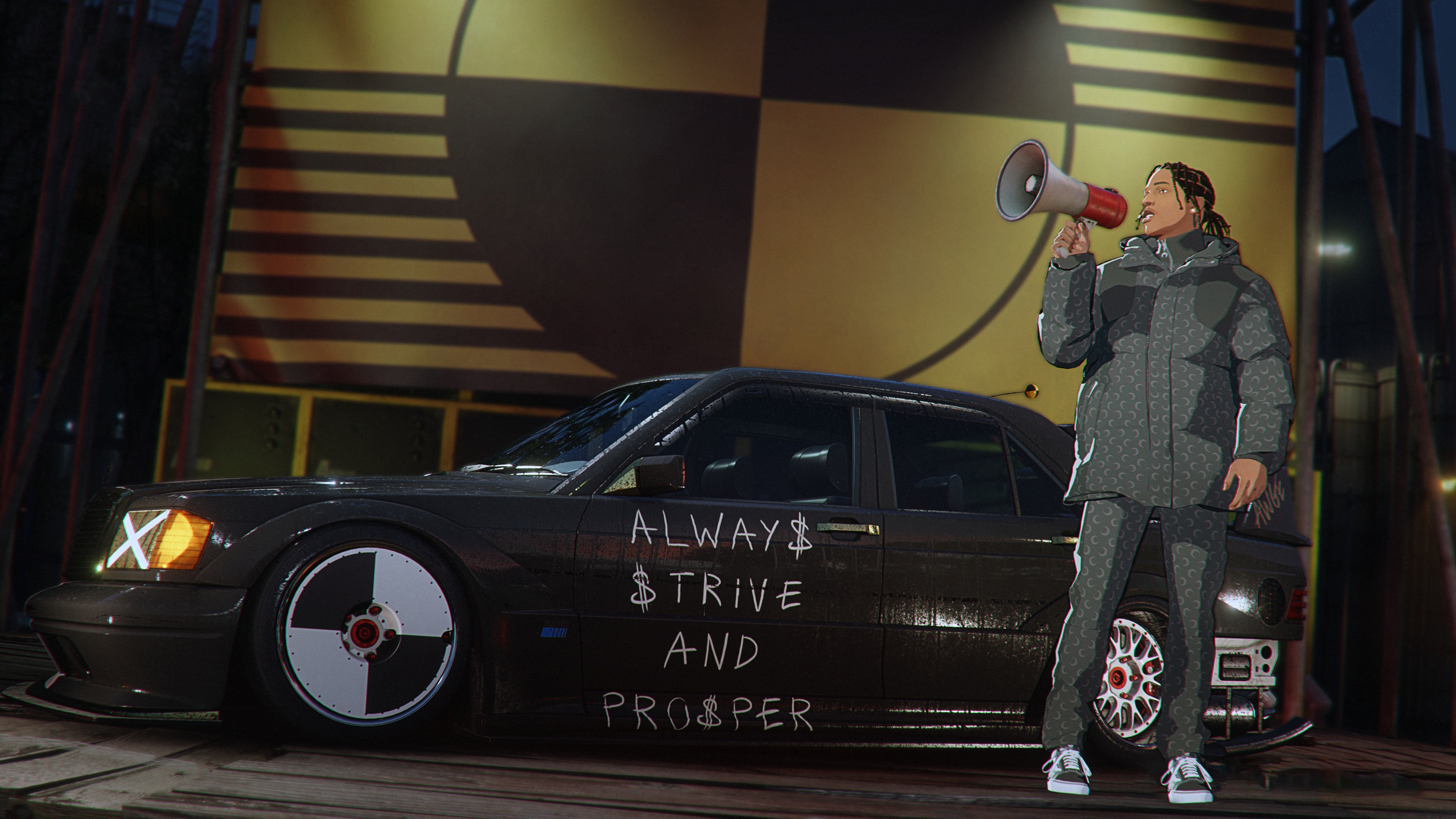 4K Need for Speed Unbound: ASAP Rocky with Mercedes-Benz HD Wallpaper