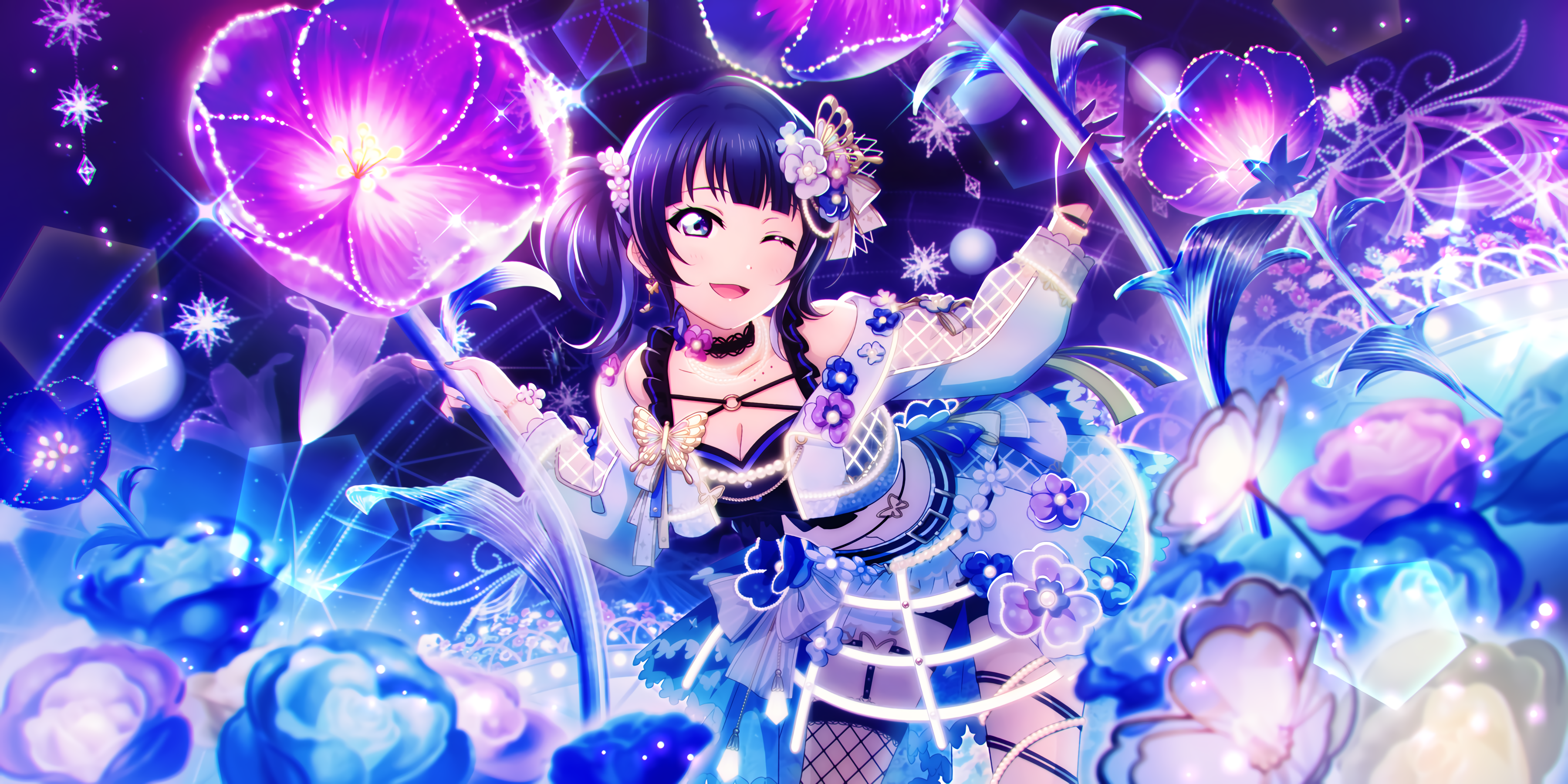 Asaka Karin from Love Live! Nijigasaki High School Idol Club HD Wallpaper