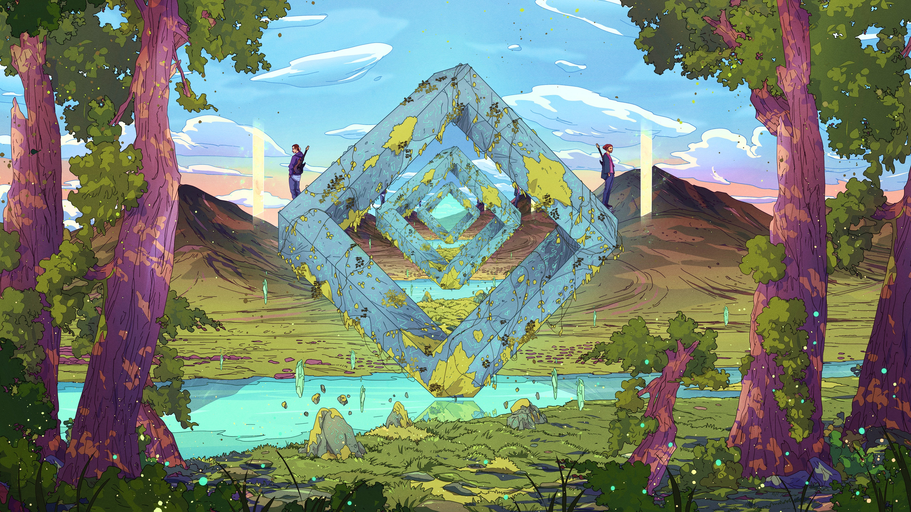 4K Surreal Fantasy Art by Christian Benavides HD Wallpaper