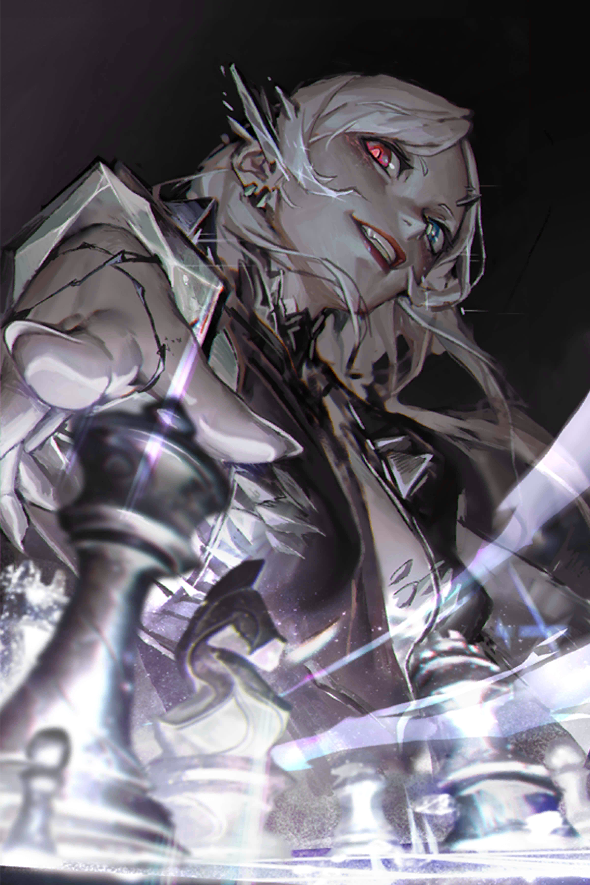 MBCC character playing chess in Path to Nowhere HD Phone Wallpaper