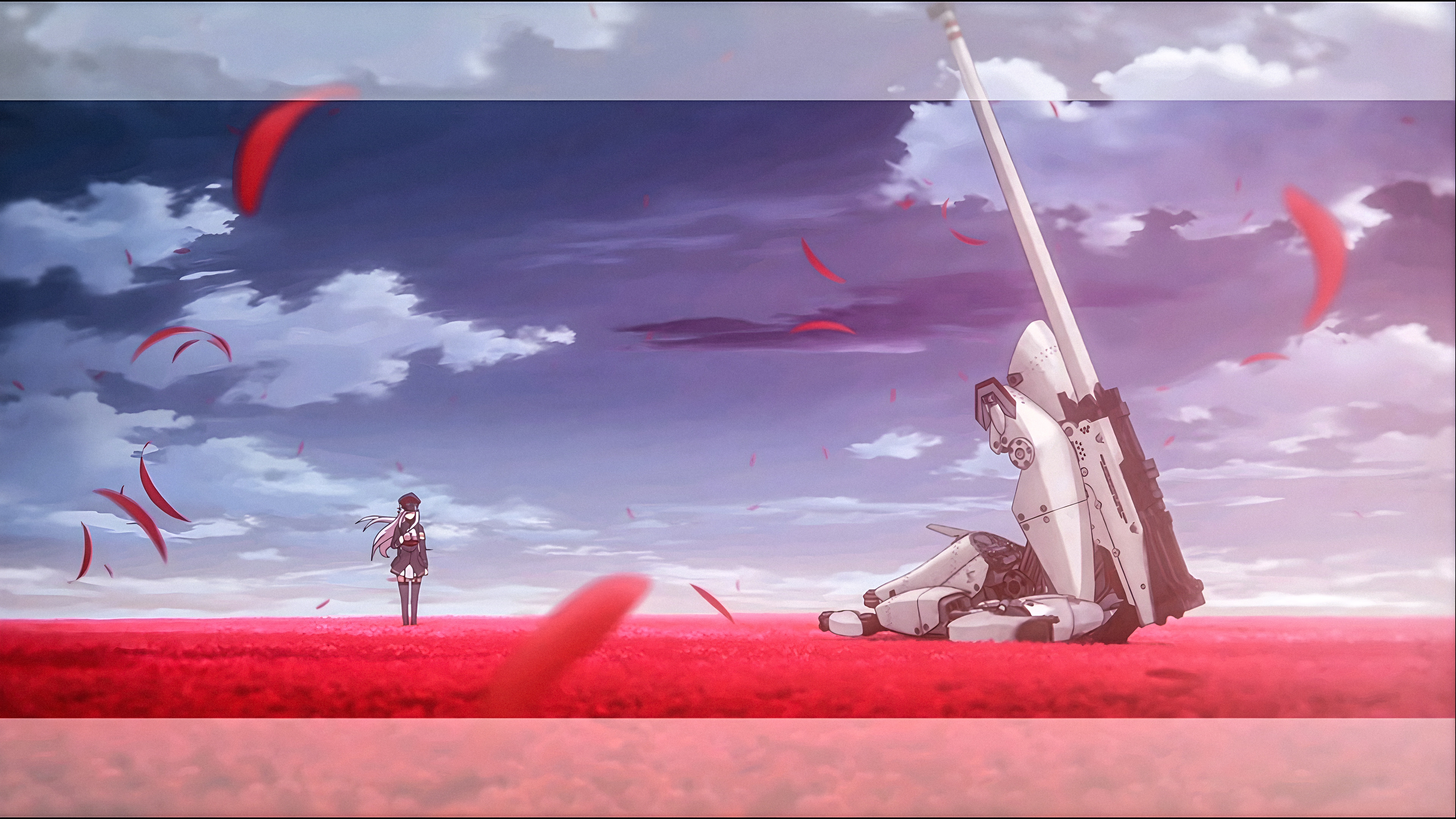 4K Eighty-Six anime scene HD Wallpaper