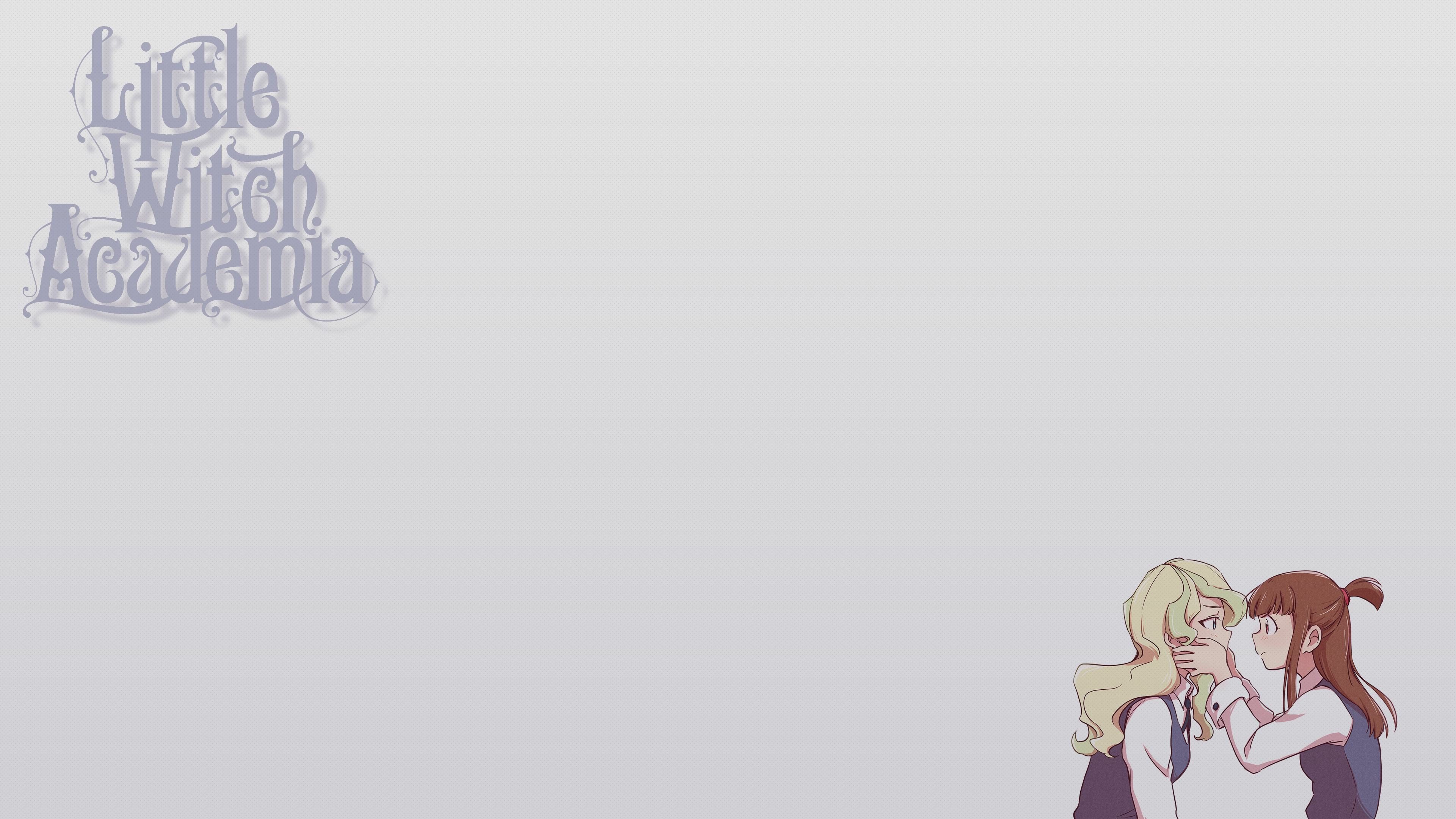 Little Witch Academia: Diana Cavendish and Atsuko Kagari HD Wallpaper