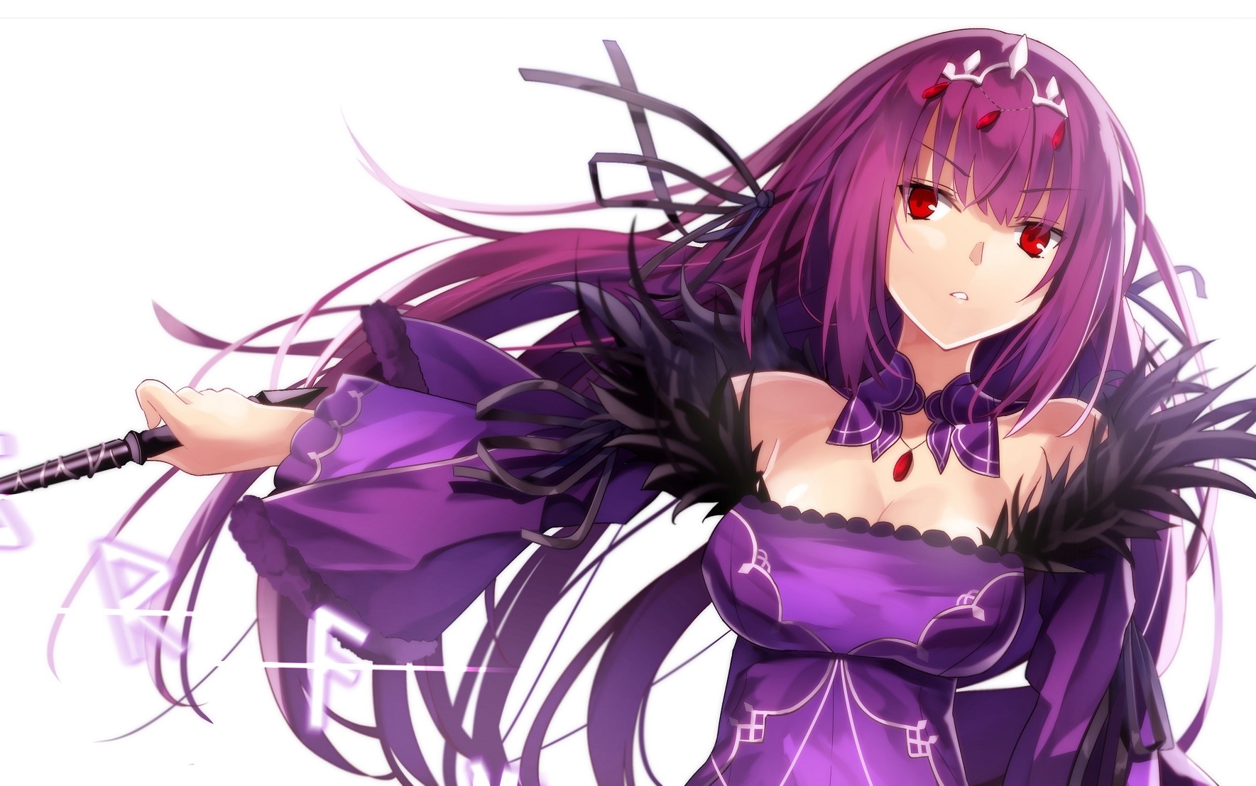 Scathach Skadi from Fate/Grand Order fan art HD Wallpaper