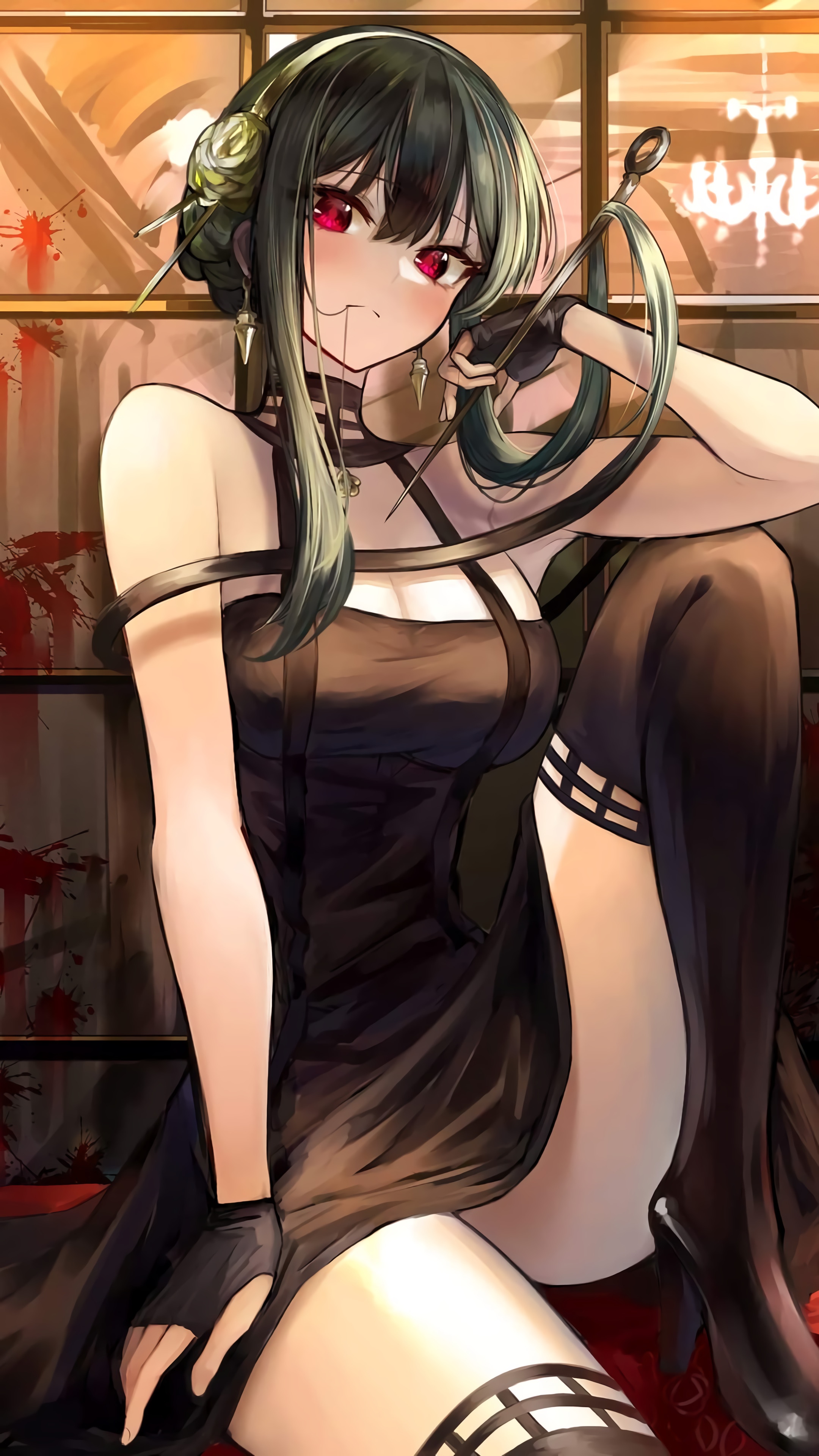 Yor Forger from Spy x Family HD Phone Wallpaper