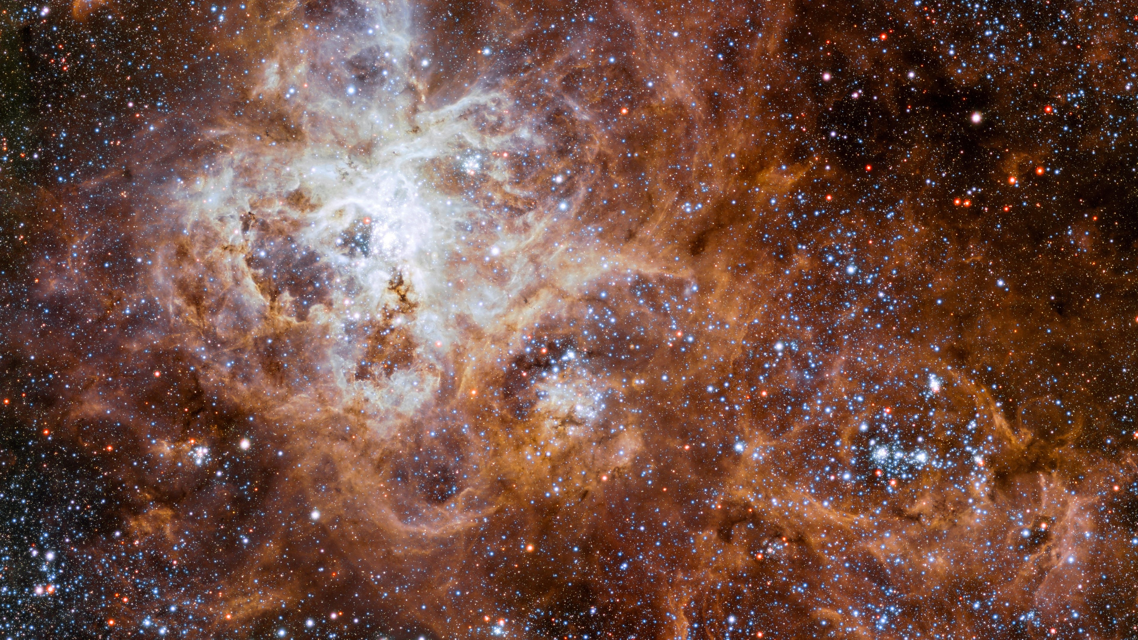 4K nebula and stars in deep space HD Wallpaper