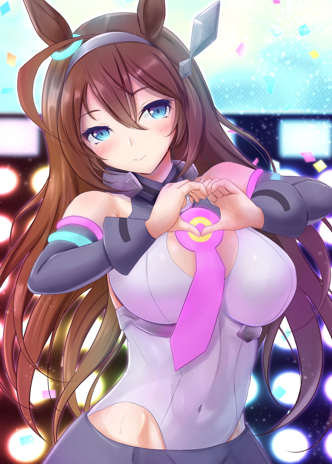 Mihono Bourbon Uma Musume Pretty Derby Fan Art HD Phone Wallpaper