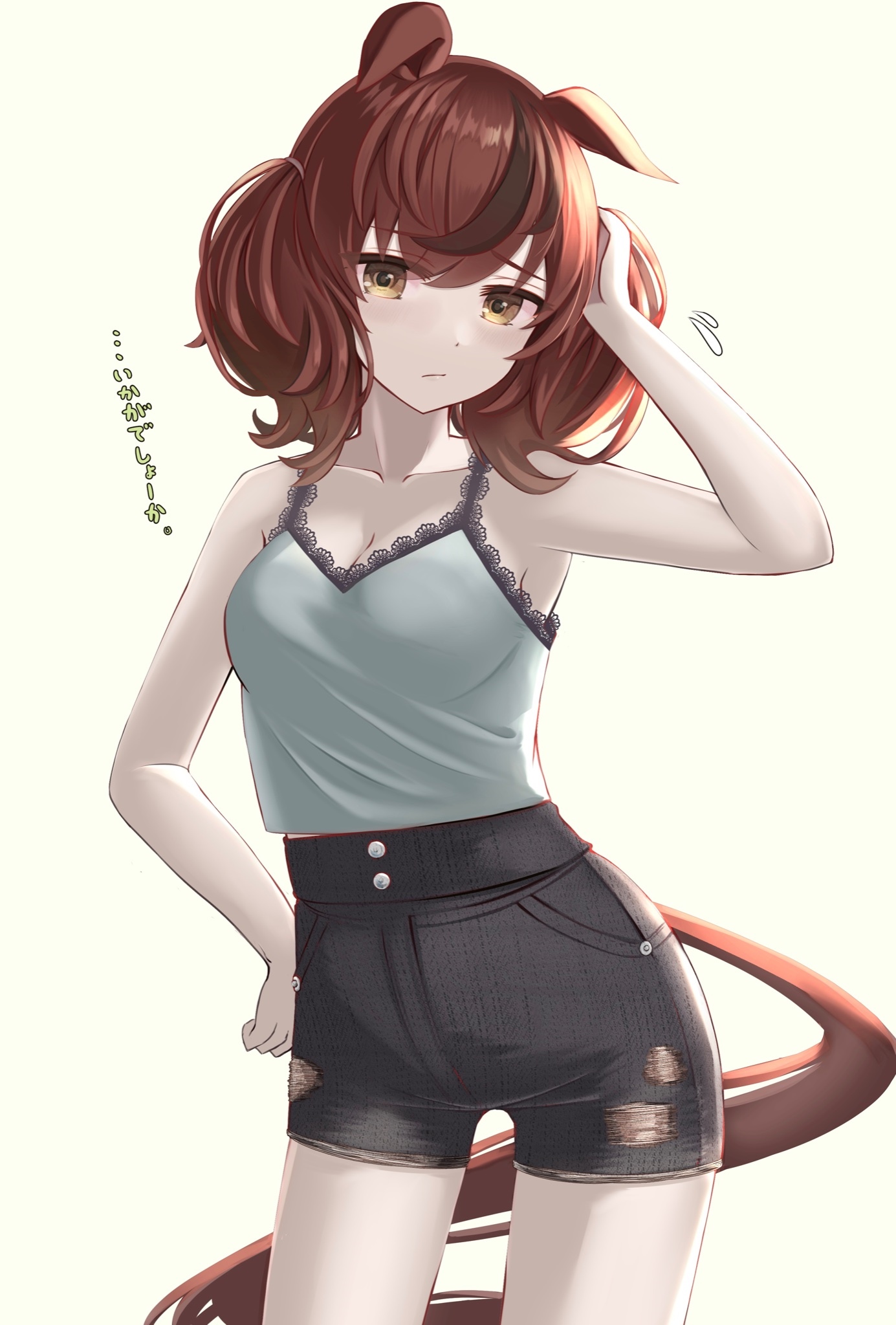 Uma Musume Pretty Derby fan art of a horse girl HD Phone Wallpaper