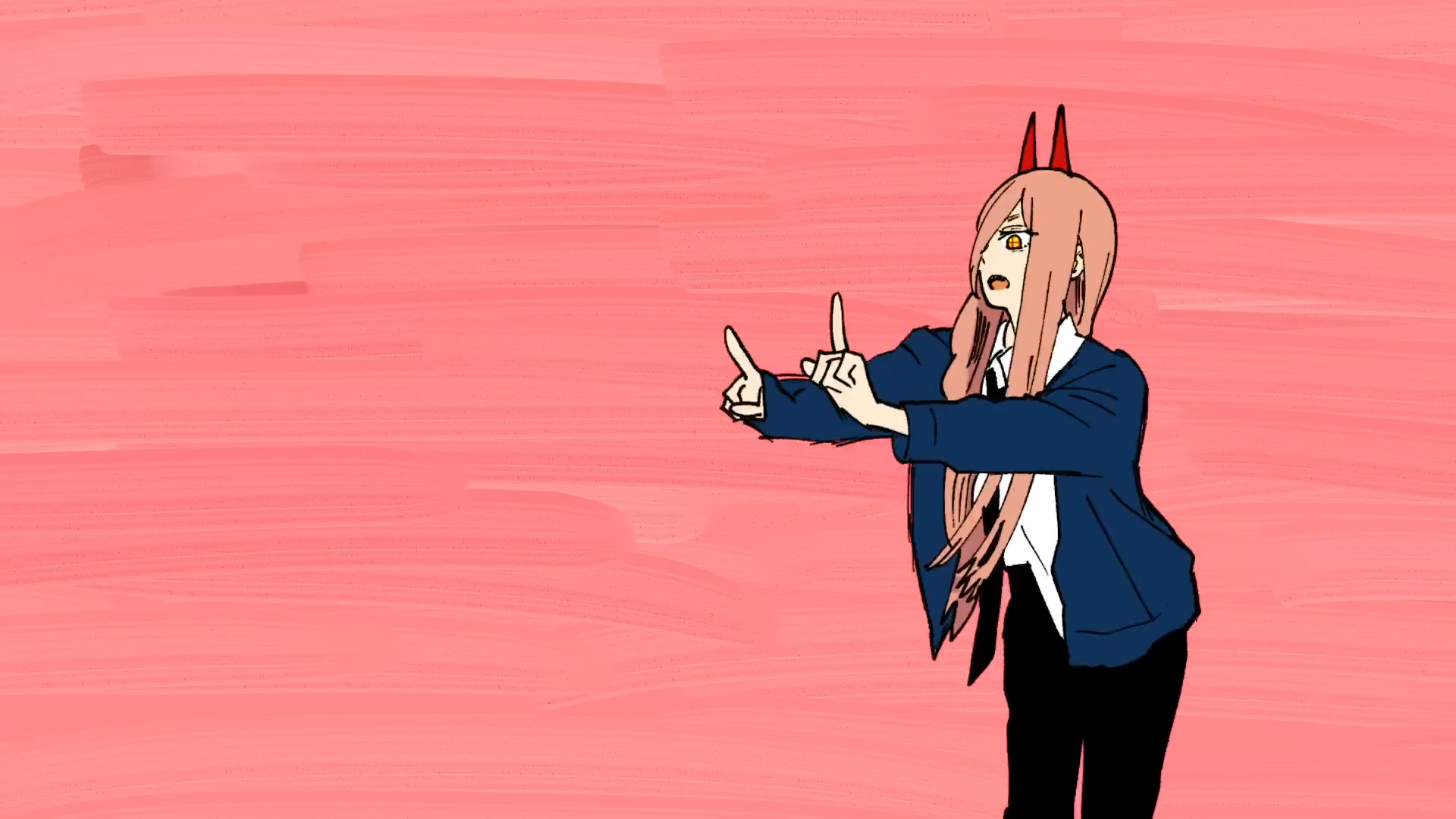 Power from Chainsaw Man HD Wallpaper