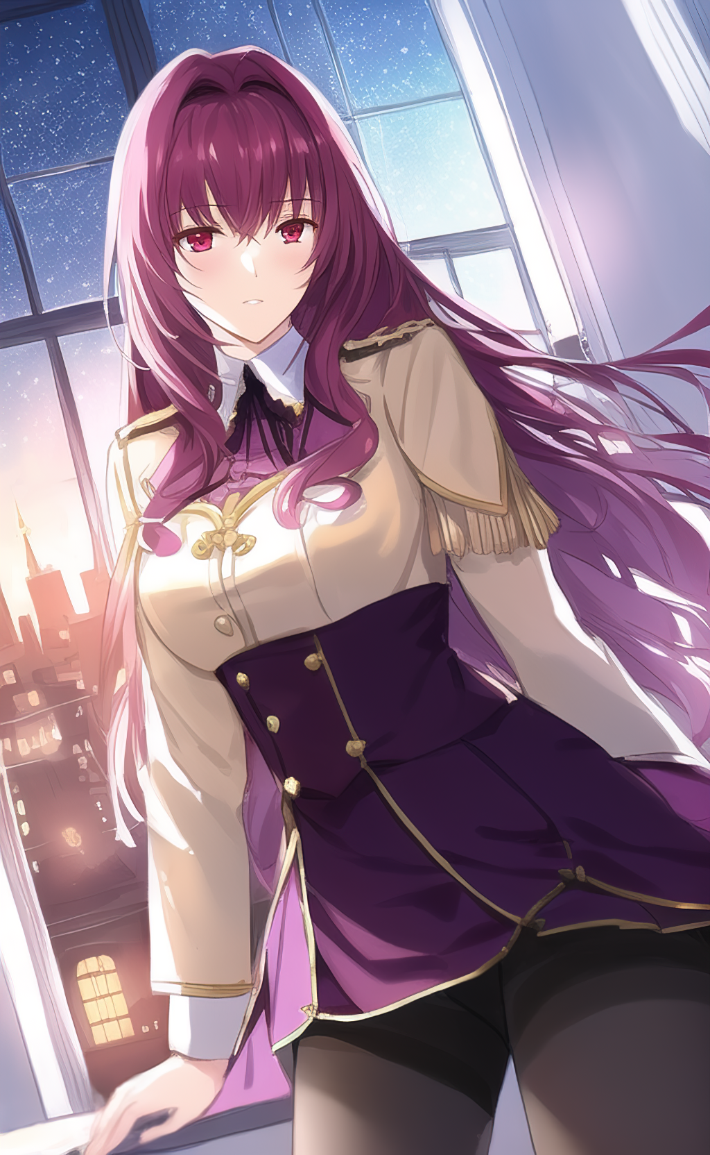 Scathach from Fate/Grand Order HD Phone Wallpaper