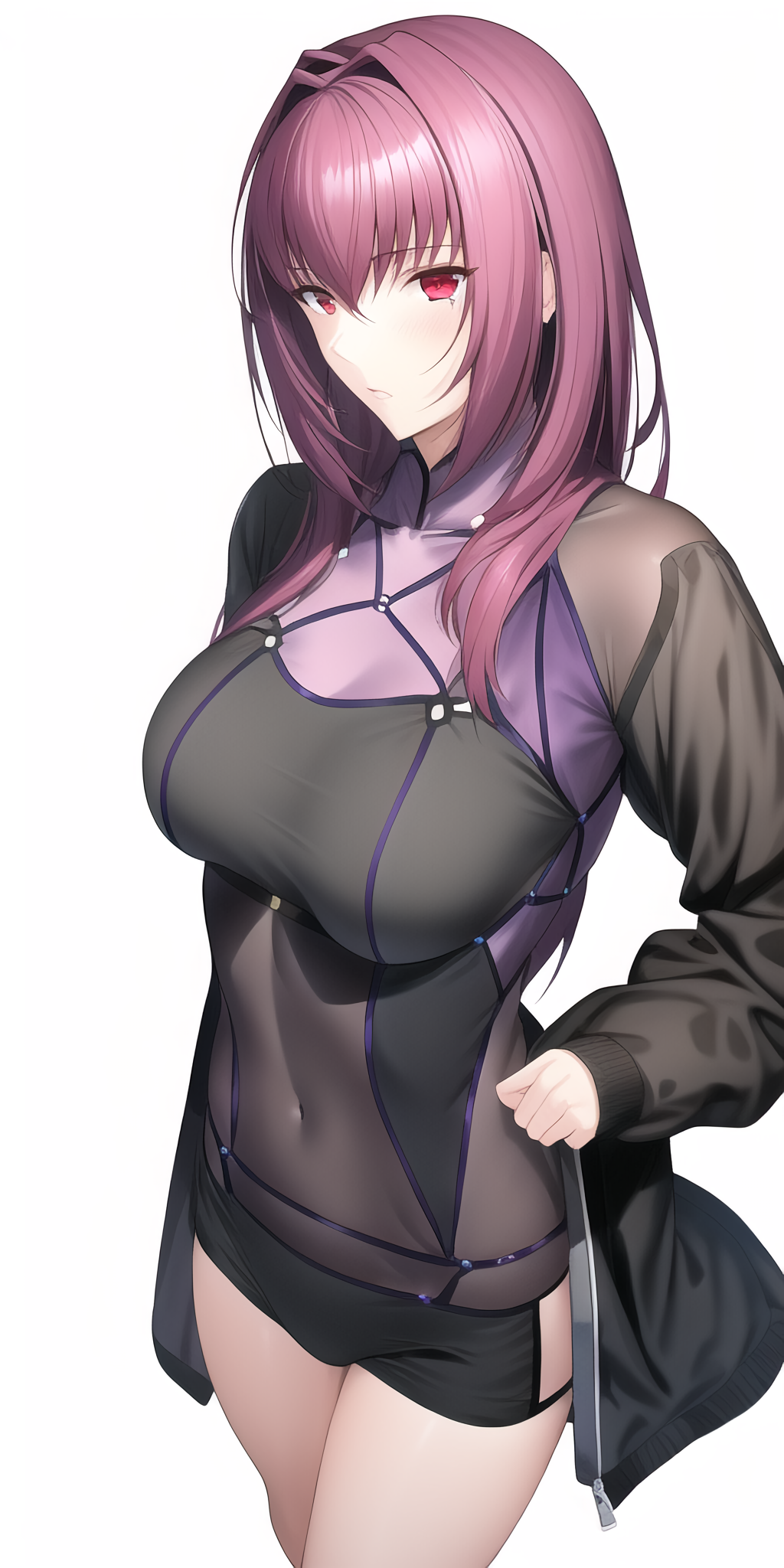 Scathach from Fate/Grand Order fan art HD Phone Wallpaper