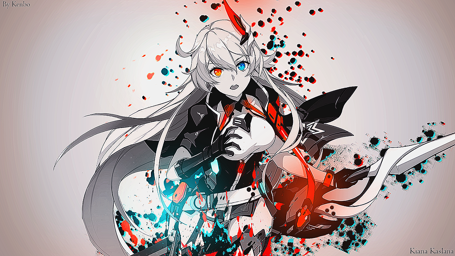 Kiana Kaslana from Honkai Impact 3rd HD Wallpaper