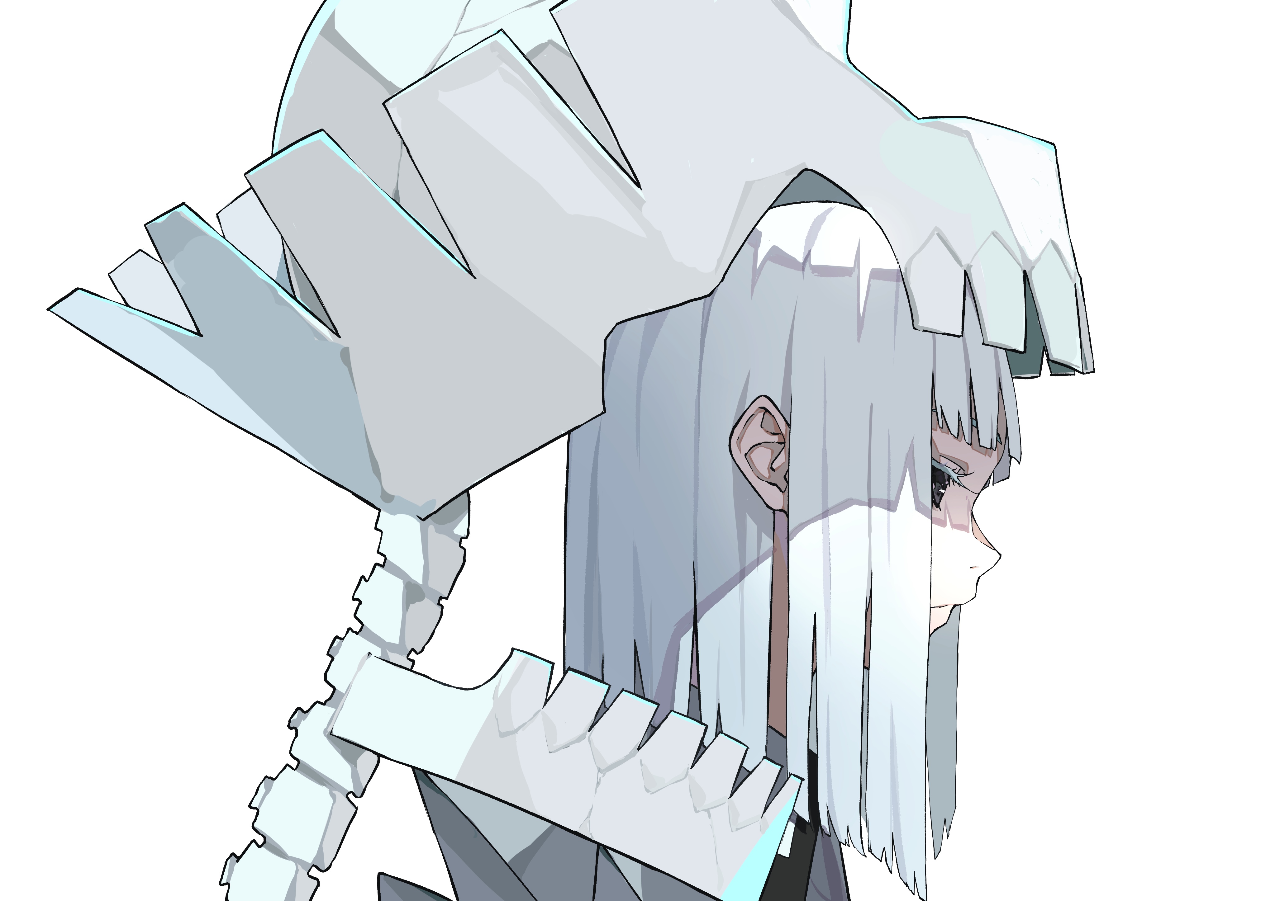 4K Nico Tina with white bone armor HD Wallpaper