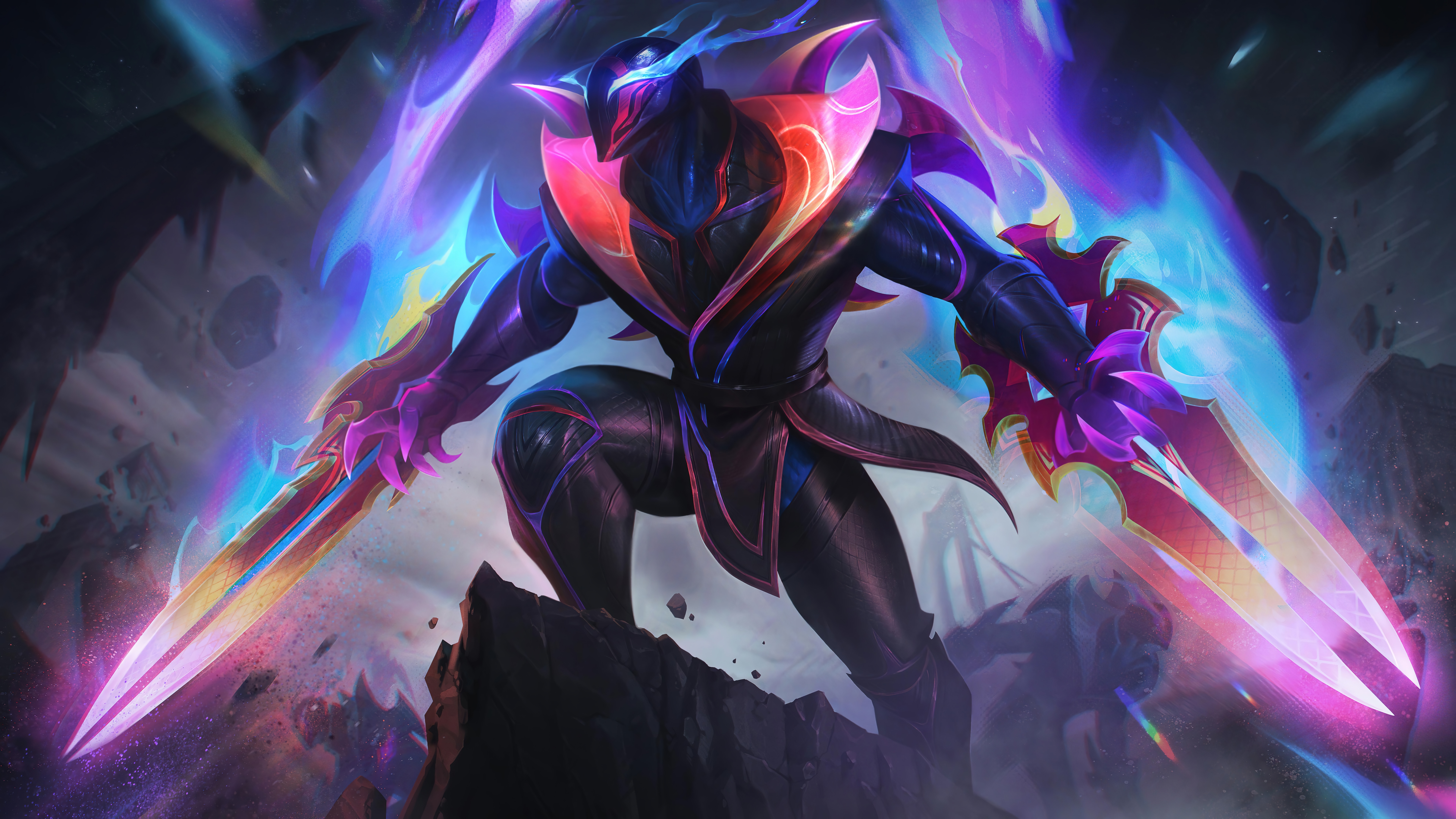 Empyrean Zed League of Legends 4K HD Wallpaper