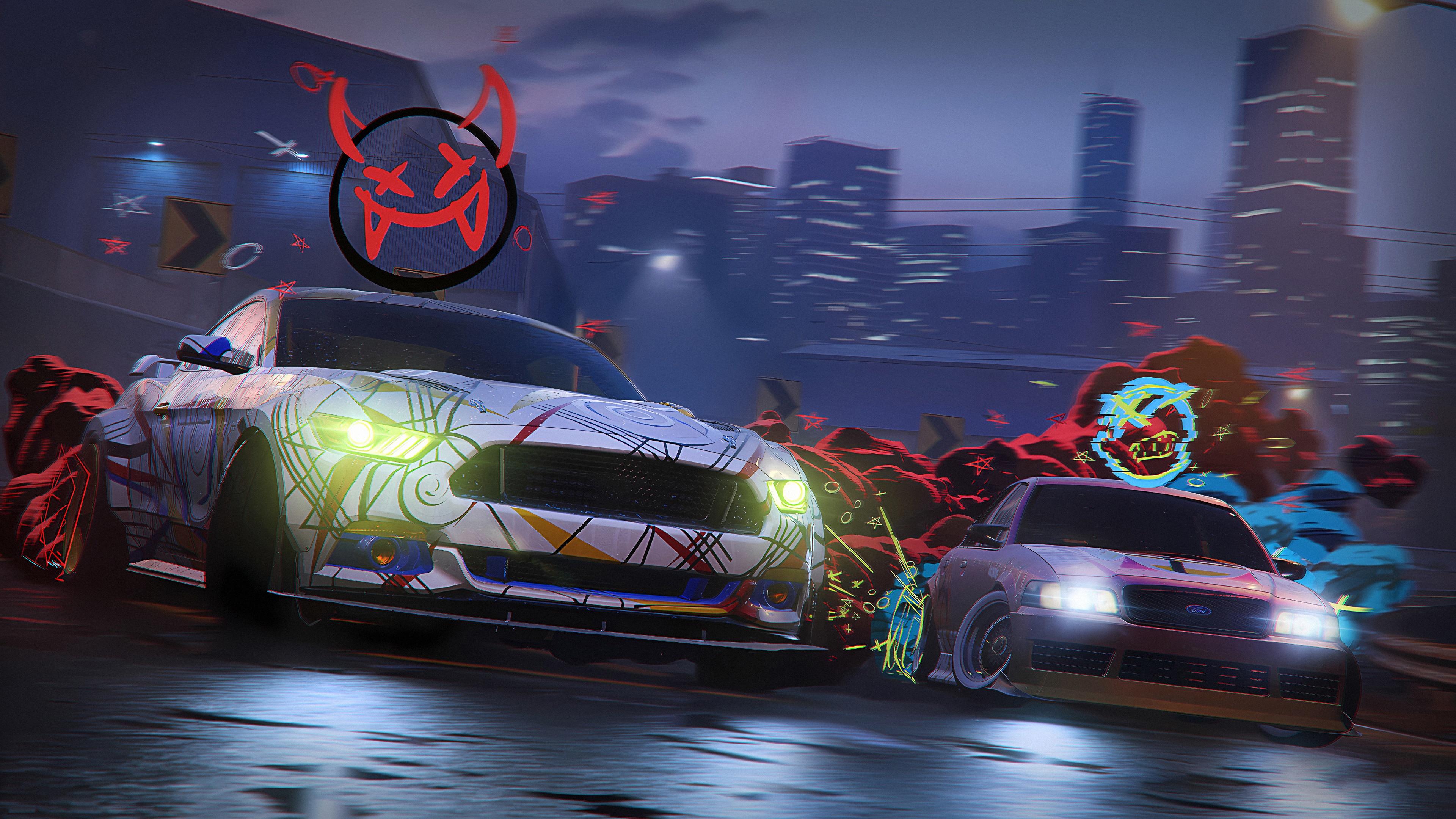 Need for Speed Unbound 4K car race HD Wallpaper