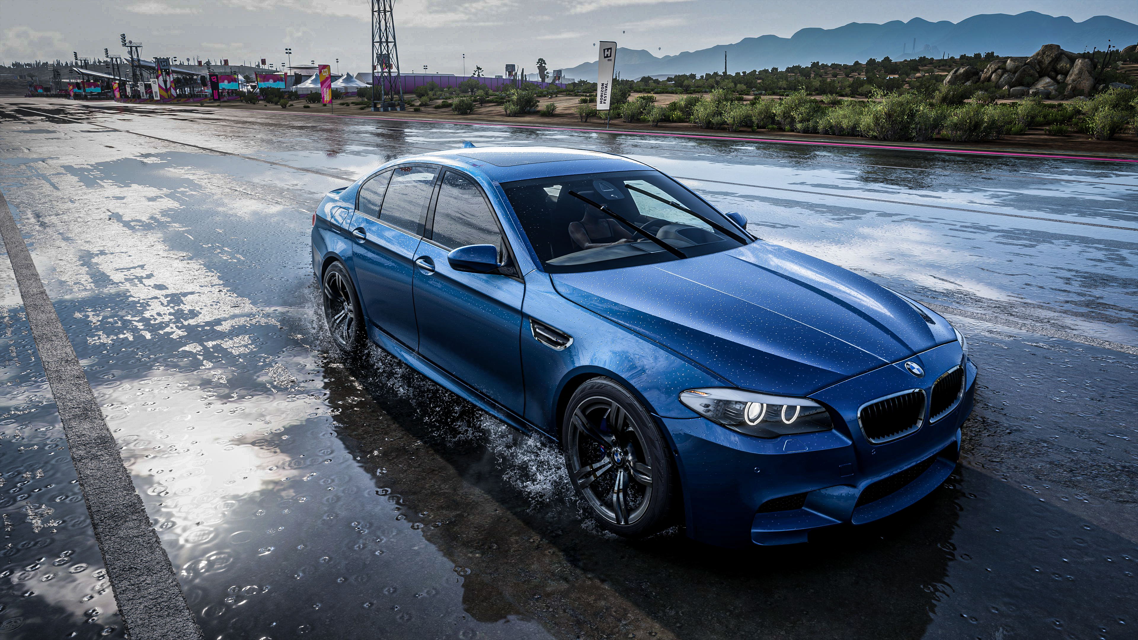 4K BMW M5 F10 in Forza Horizon 5 HD Wallpaper