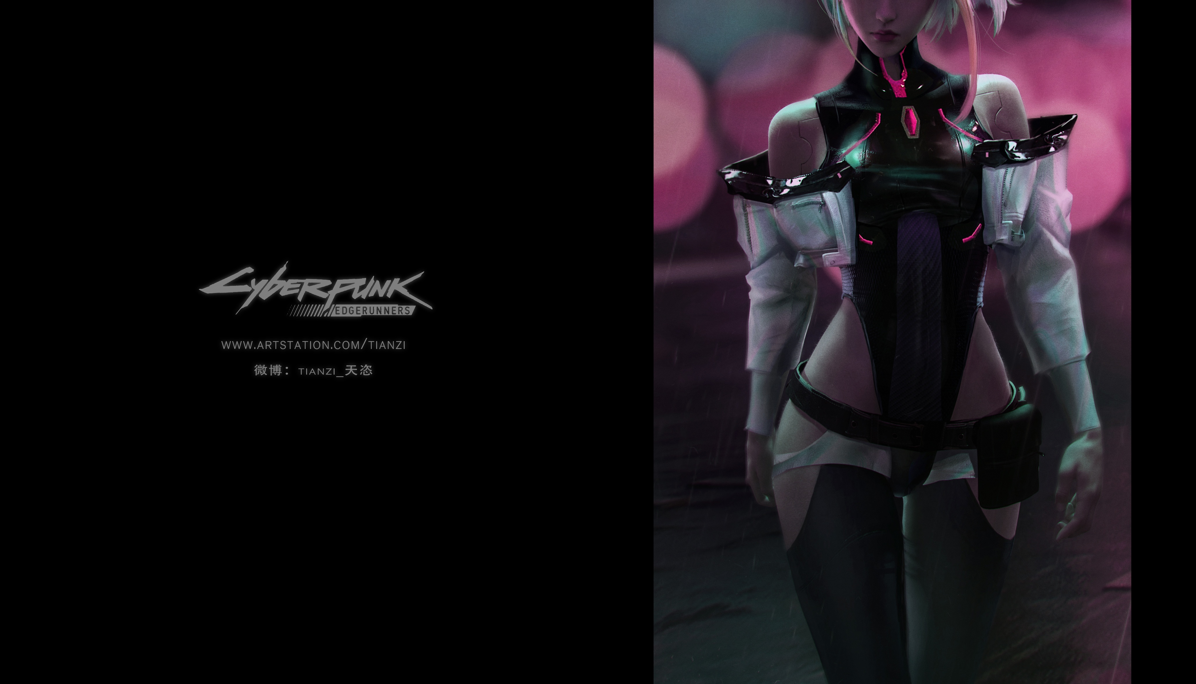 4K Cyberpunk: Edgerunners character art HD Wallpaper