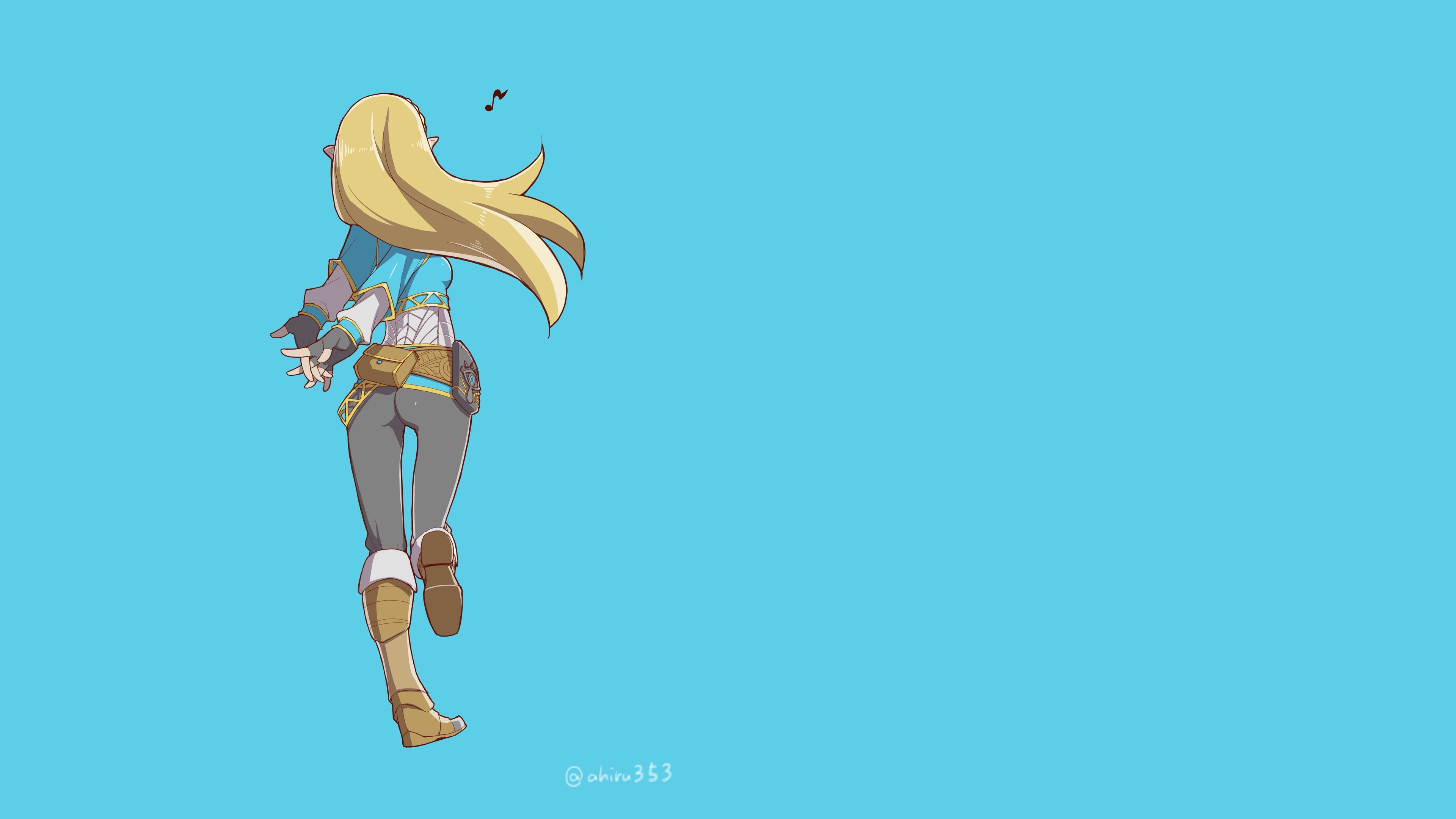 Zelda from The Legend of Zelda: Breath of the Wild HD Wallpaper