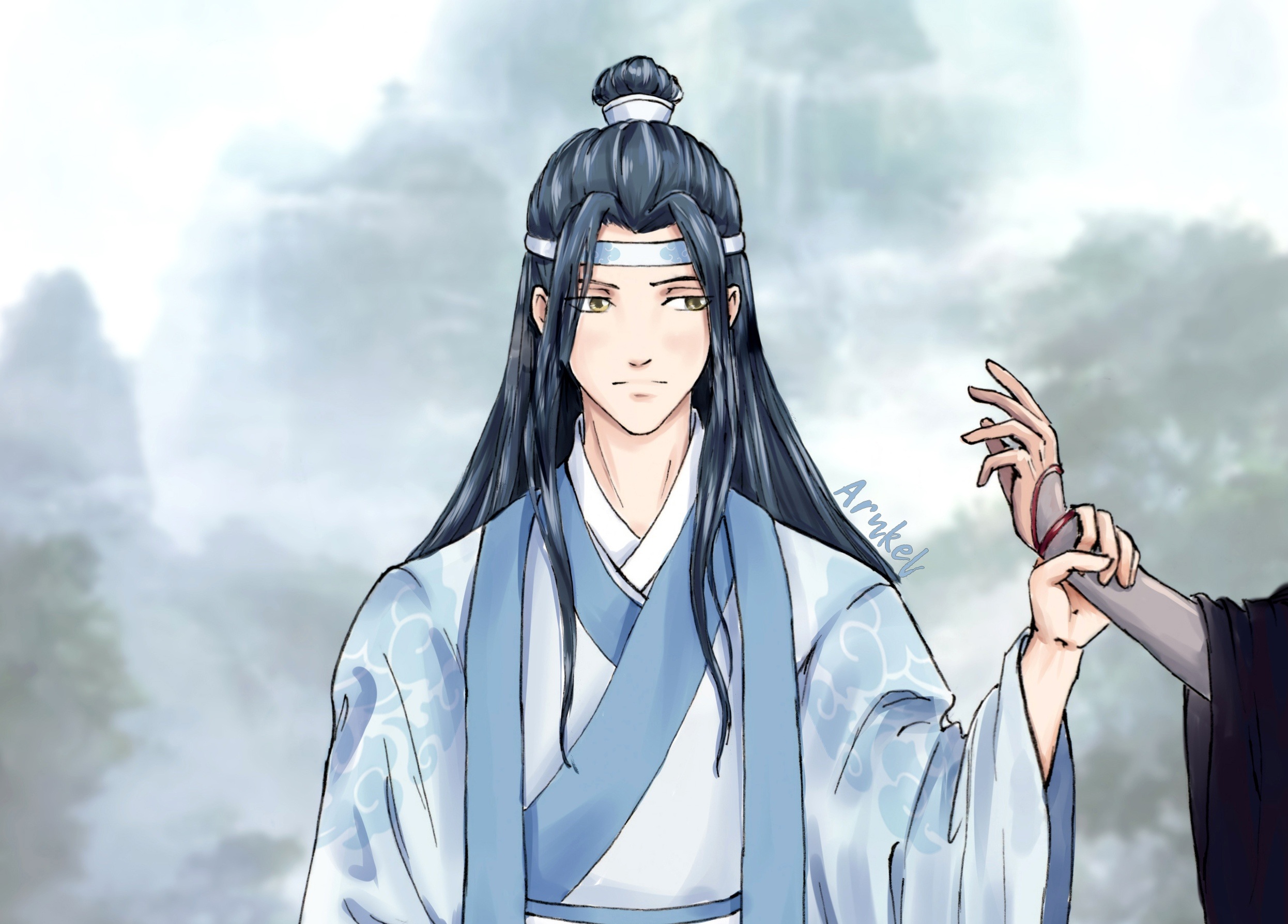 Lan Wangji and Wei Ying from Mo Dao Zu Shi HD Wallpaper
