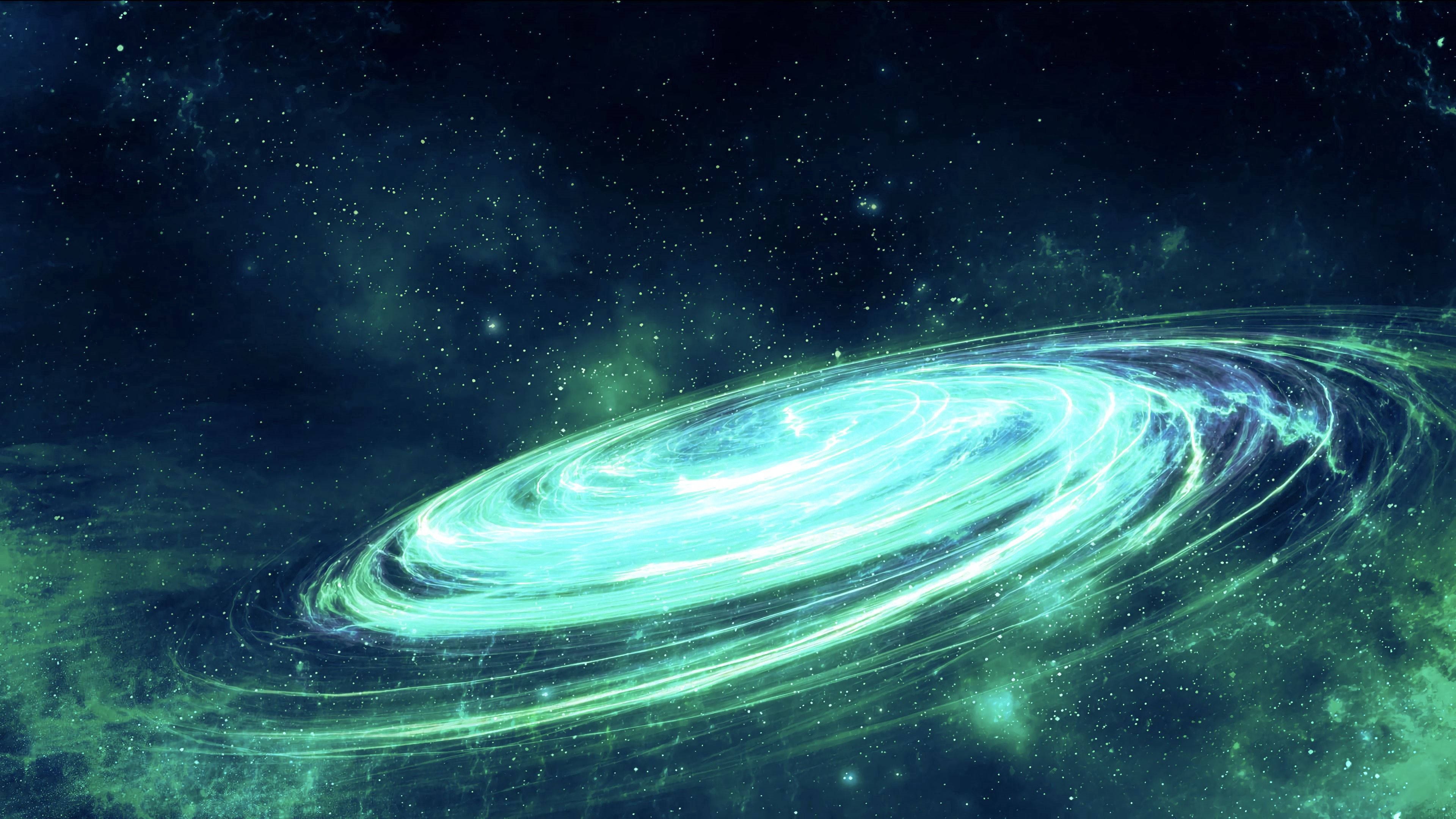 4K Galaxy with Nebula and Stars HD Wallpaper