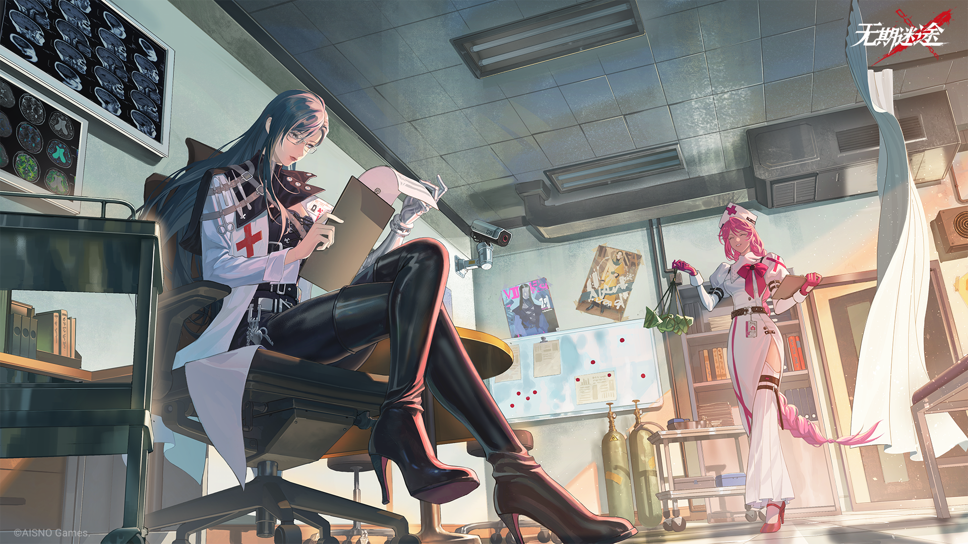 Path to Nowhere MBCC Nurses in a Medical Room HD Wallpaper