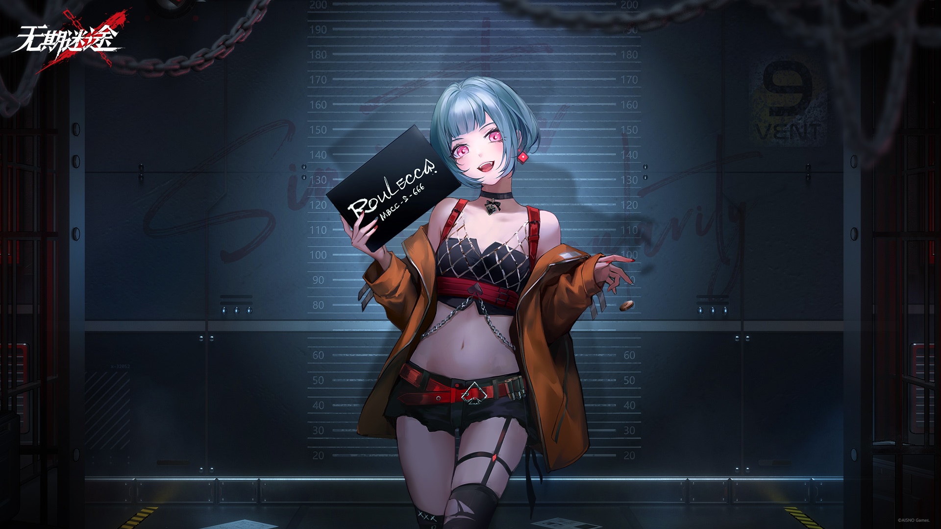 Roulecca from Path to Nowhere holding a sign HD Wallpaper