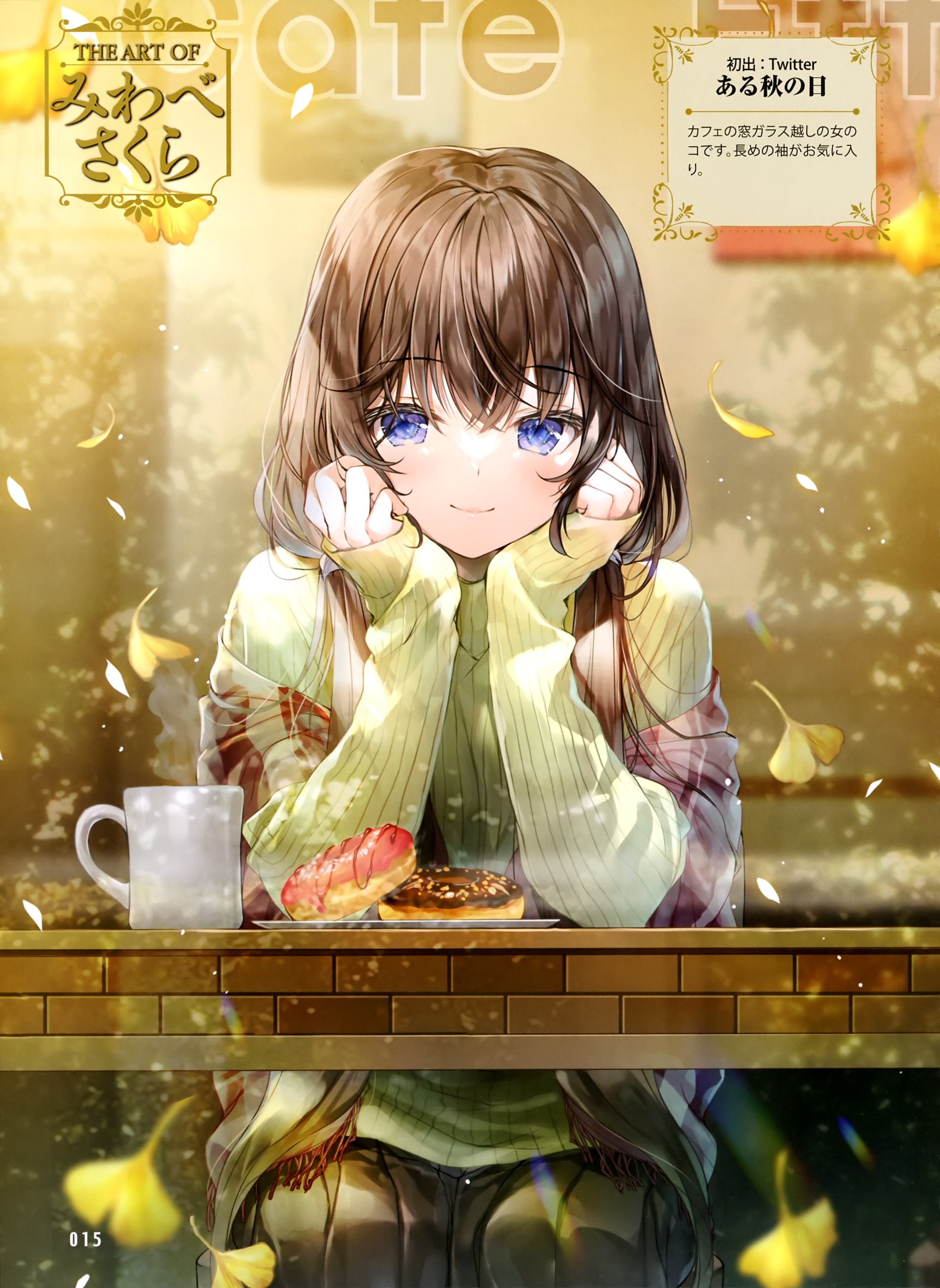 The Art of Miwabe Sakura HD Phone Wallpaper