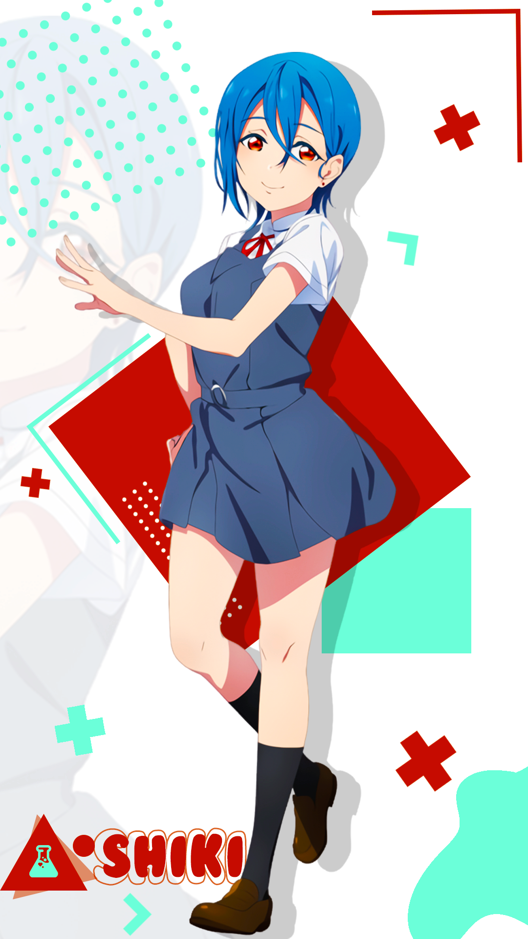 Love Live! Super Star!! Shiki Ichinose HD Phone Wallpaper