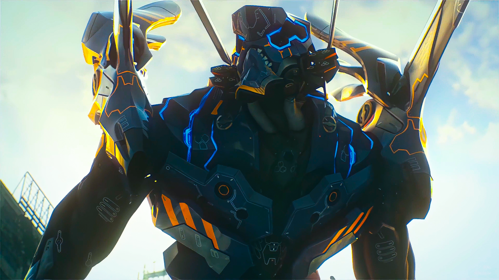 Eva Unit 06 from Neon Genesis Evangelion fan art HD Wallpaper