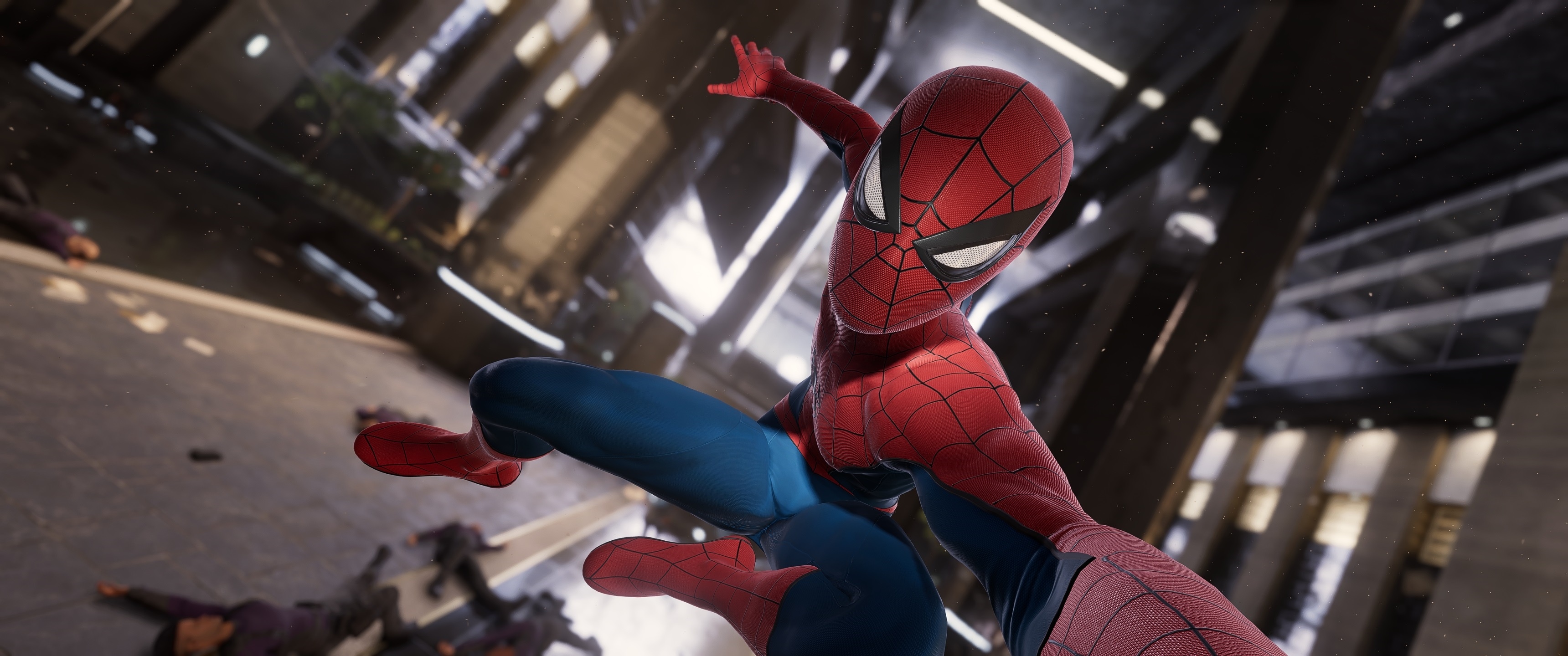 Spider-Man in action HD Wallpaper