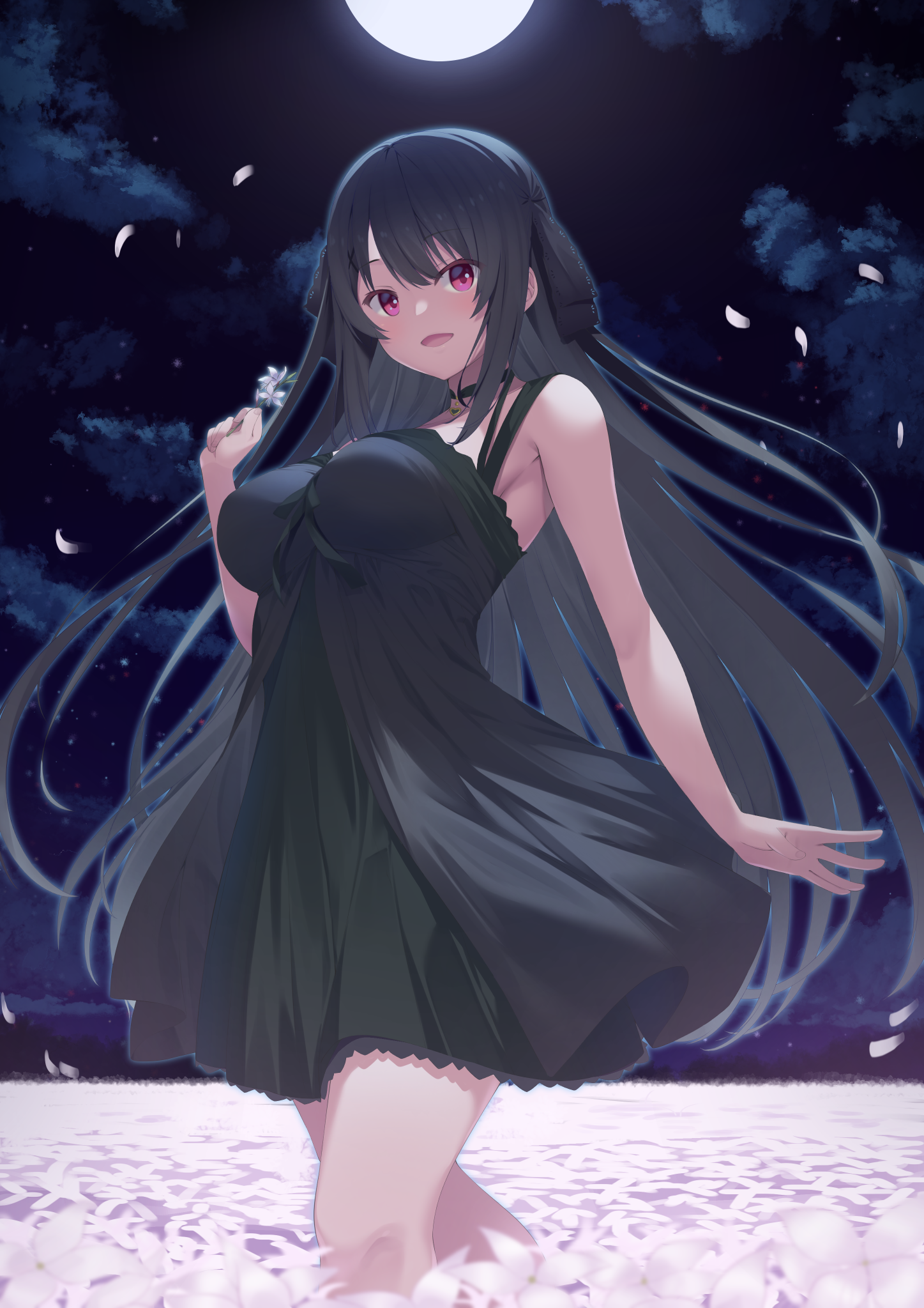 Tobisawa Misaki from Ao no Kanata no Four Rhythm under the moon HD Phone Wallpaper