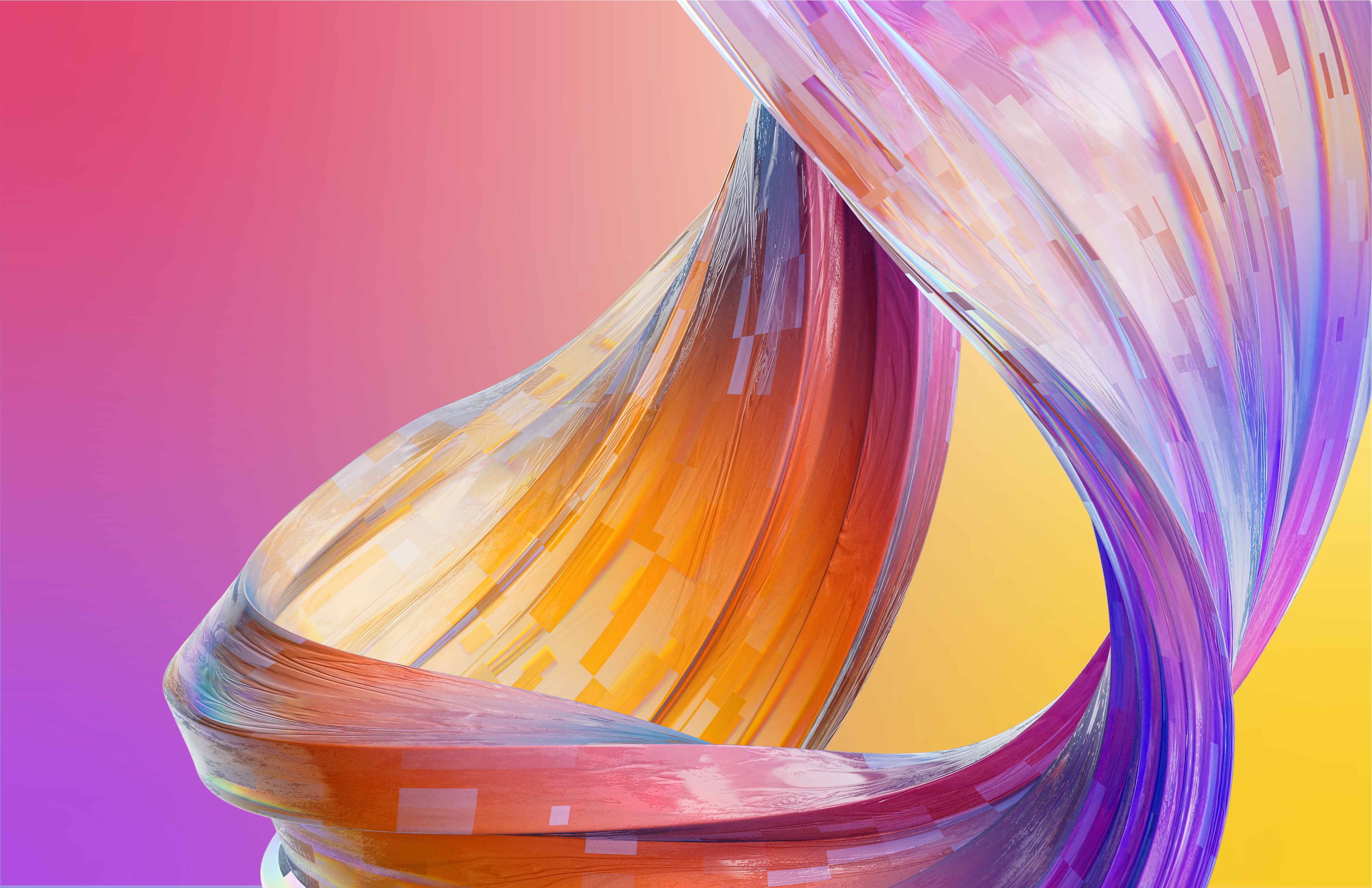 Microsoft Ignite 4K abstract swirl HD Wallpaper
