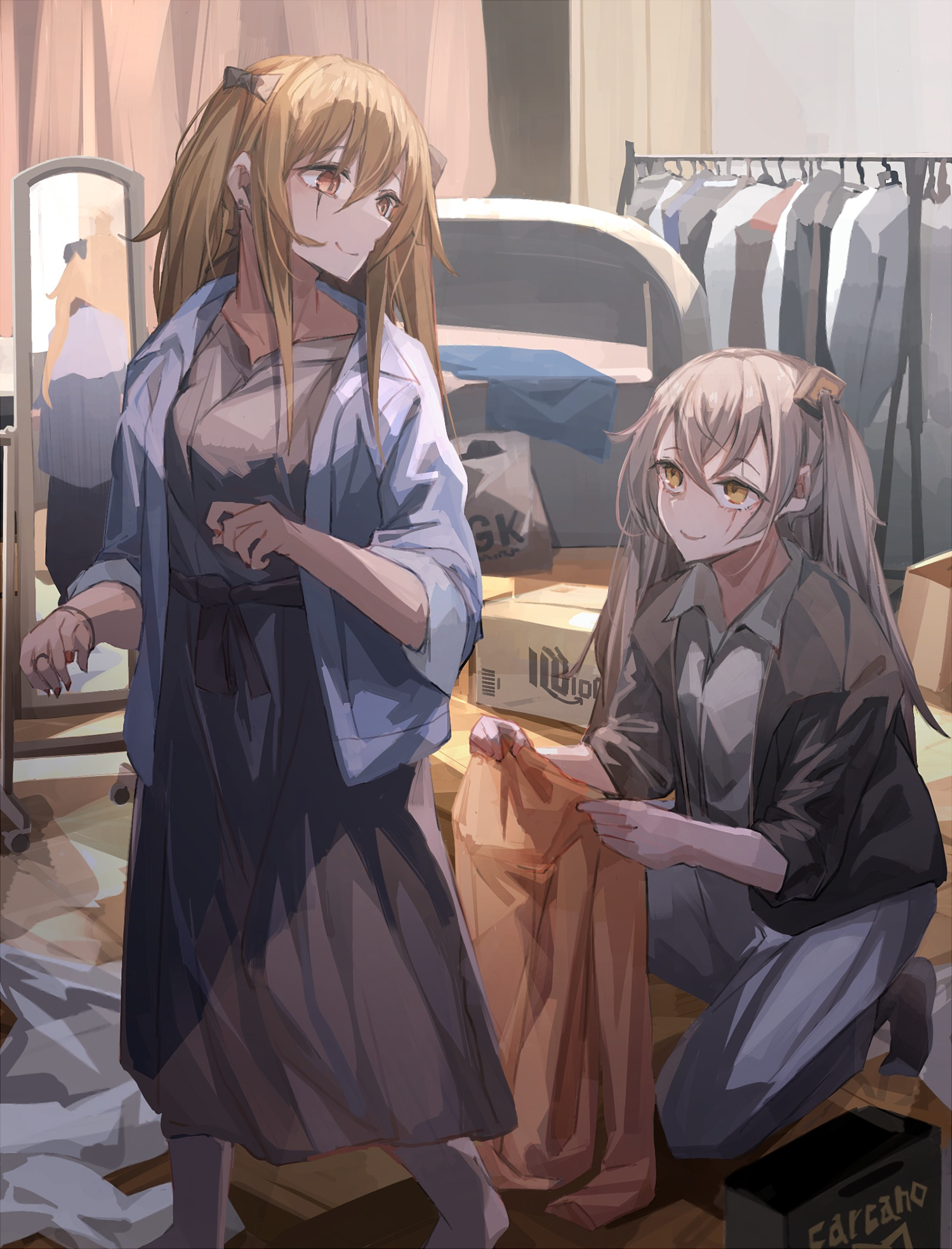 UMP45 and UMP9 from Girls' Frontline HD Phone Wallpaper