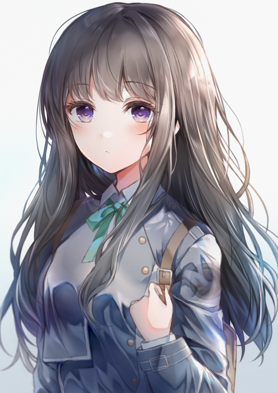 Inoue Takina from Lycoris Recoil fan art HD Phone Wallpaper