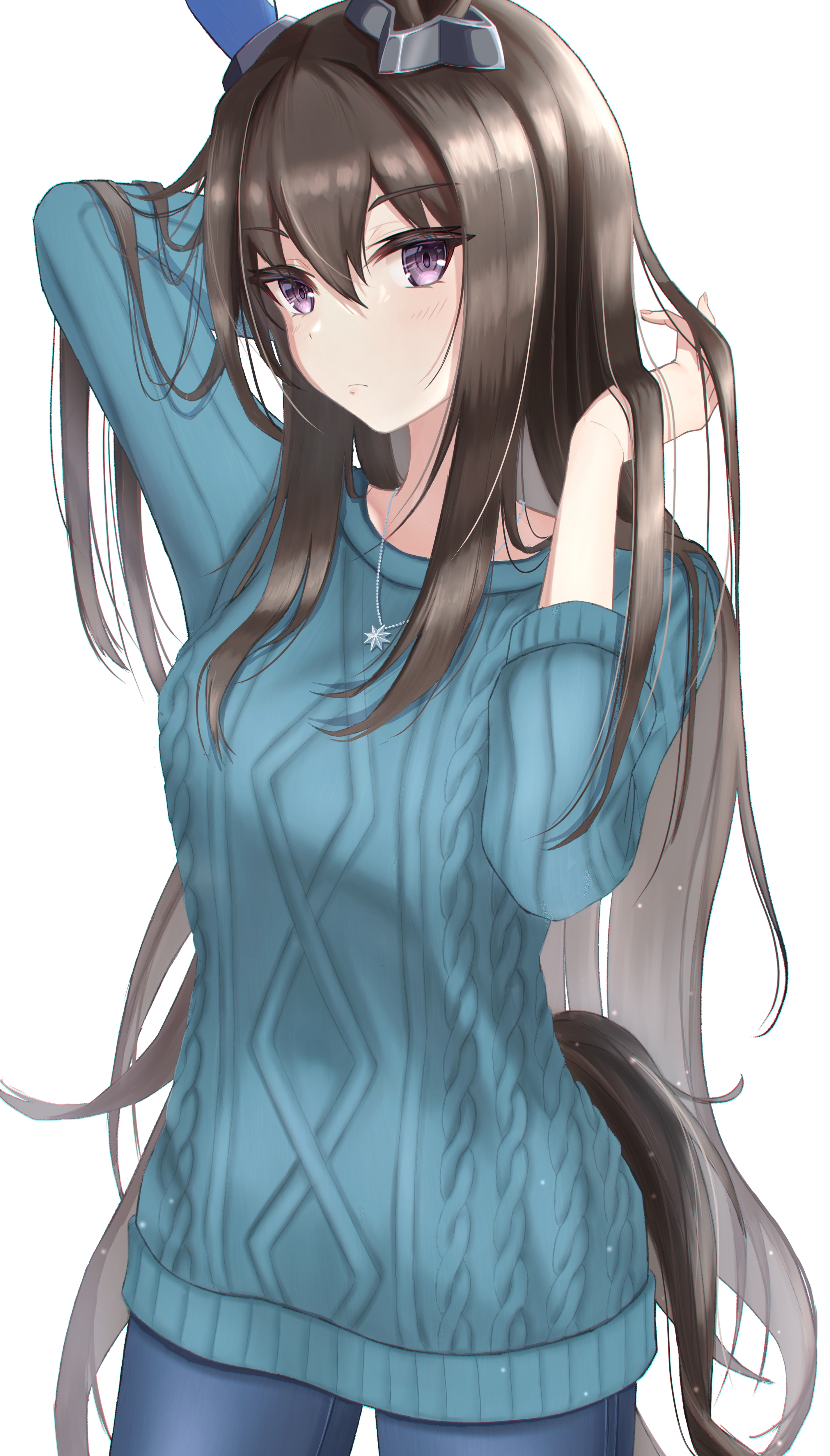 Admire Vega from Uma Musume Pretty Derby fan art HD Phone Wallpaper