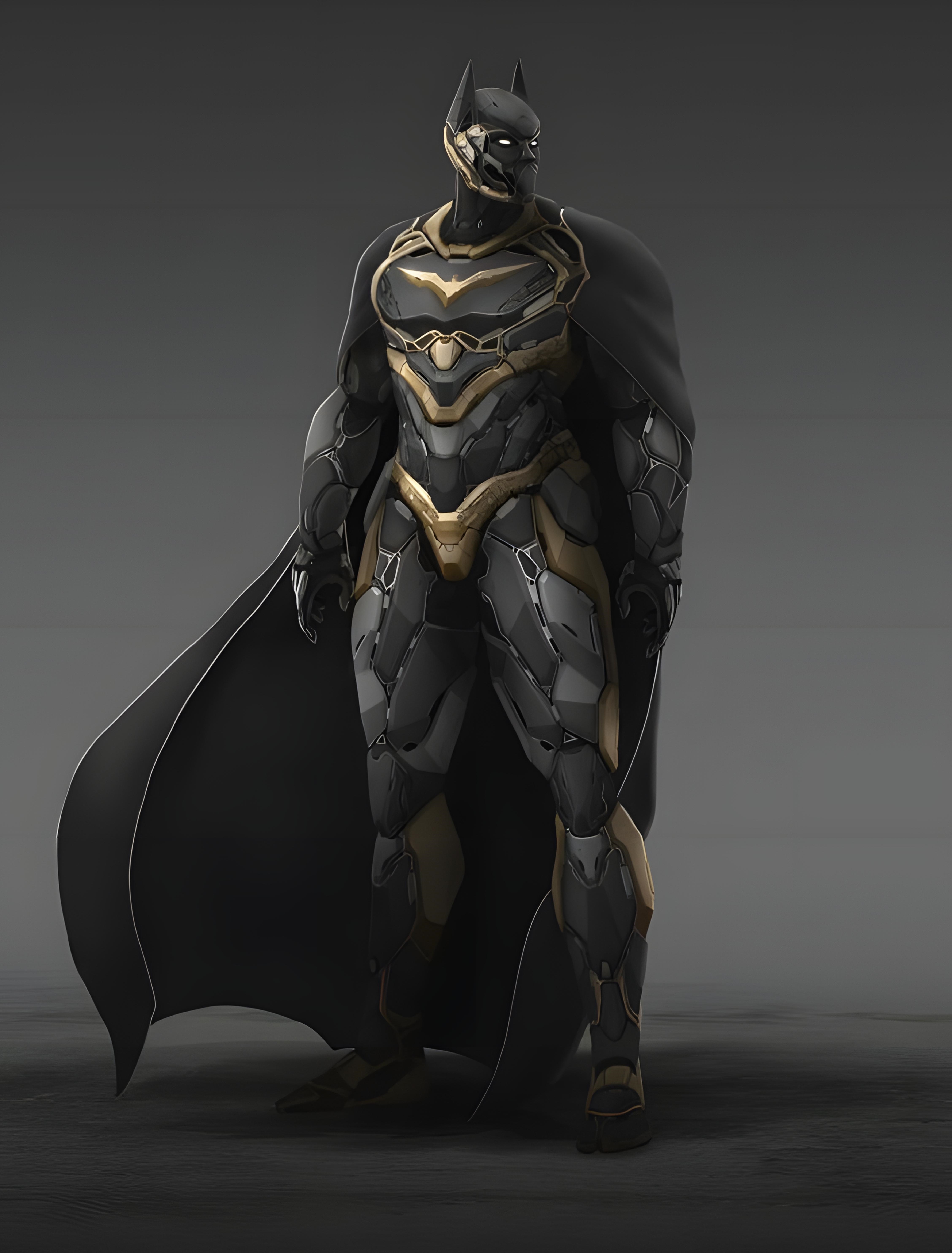 4K Batman Armor by Francis Lafleche HD Phone Wallpaper