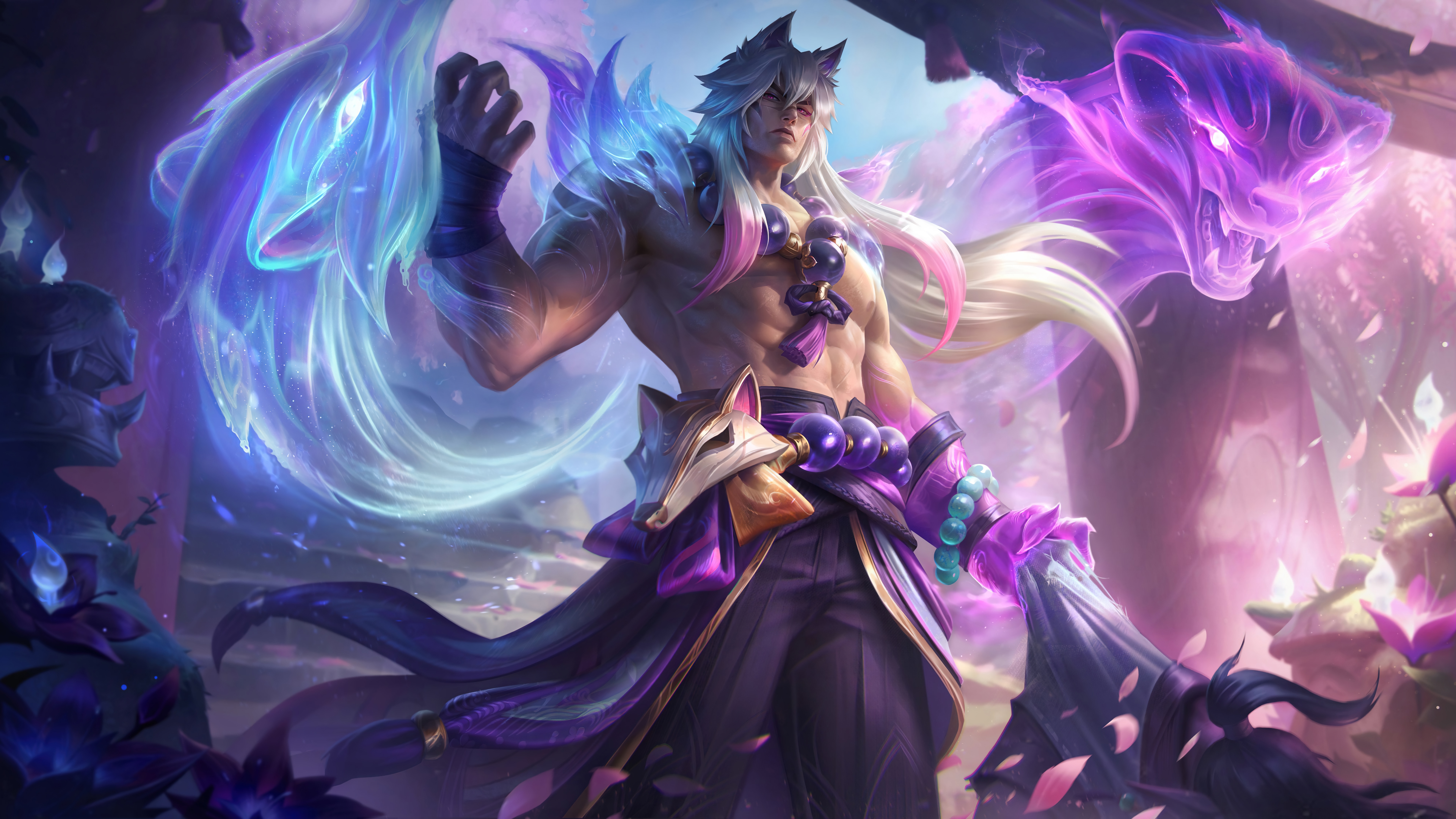 Spirit Blossom Sett League of Legends 4K HD Wallpaper