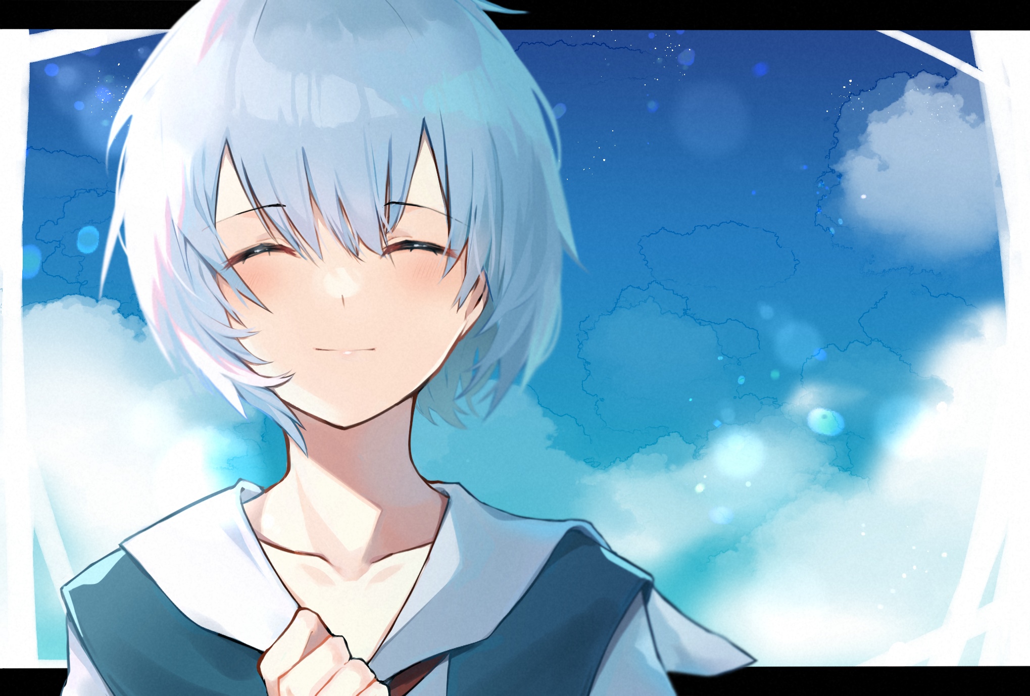 Ayanami Rei from Neon Genesis Evangelion HD Wallpaper